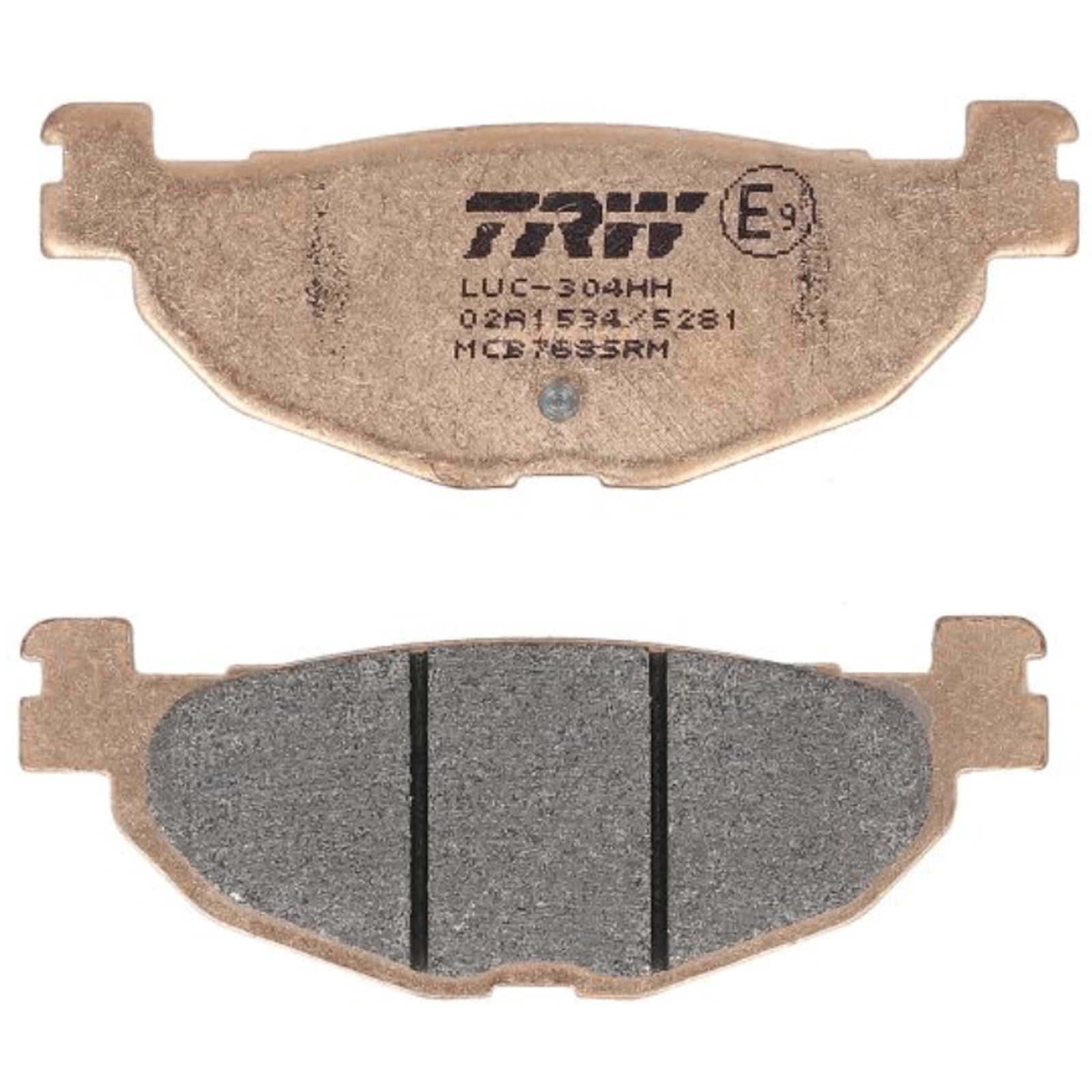 TRW MCB768SMR Bremsbeläge hinten für Yamaha YP400 Majesty 2005-2011 XP500 TMax 2004-2011