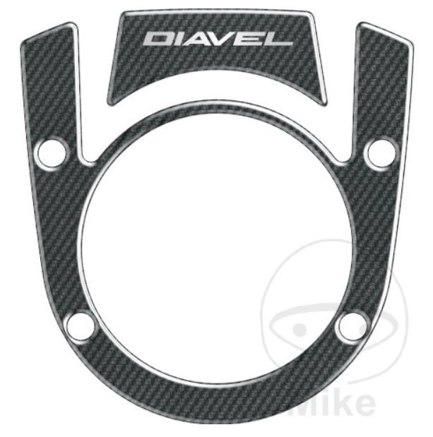 Motorrad TANKDECKPROT f. Ducati Diavel 1200 ABS G100AA/AB/G101 carbon PPS-DIAVEL