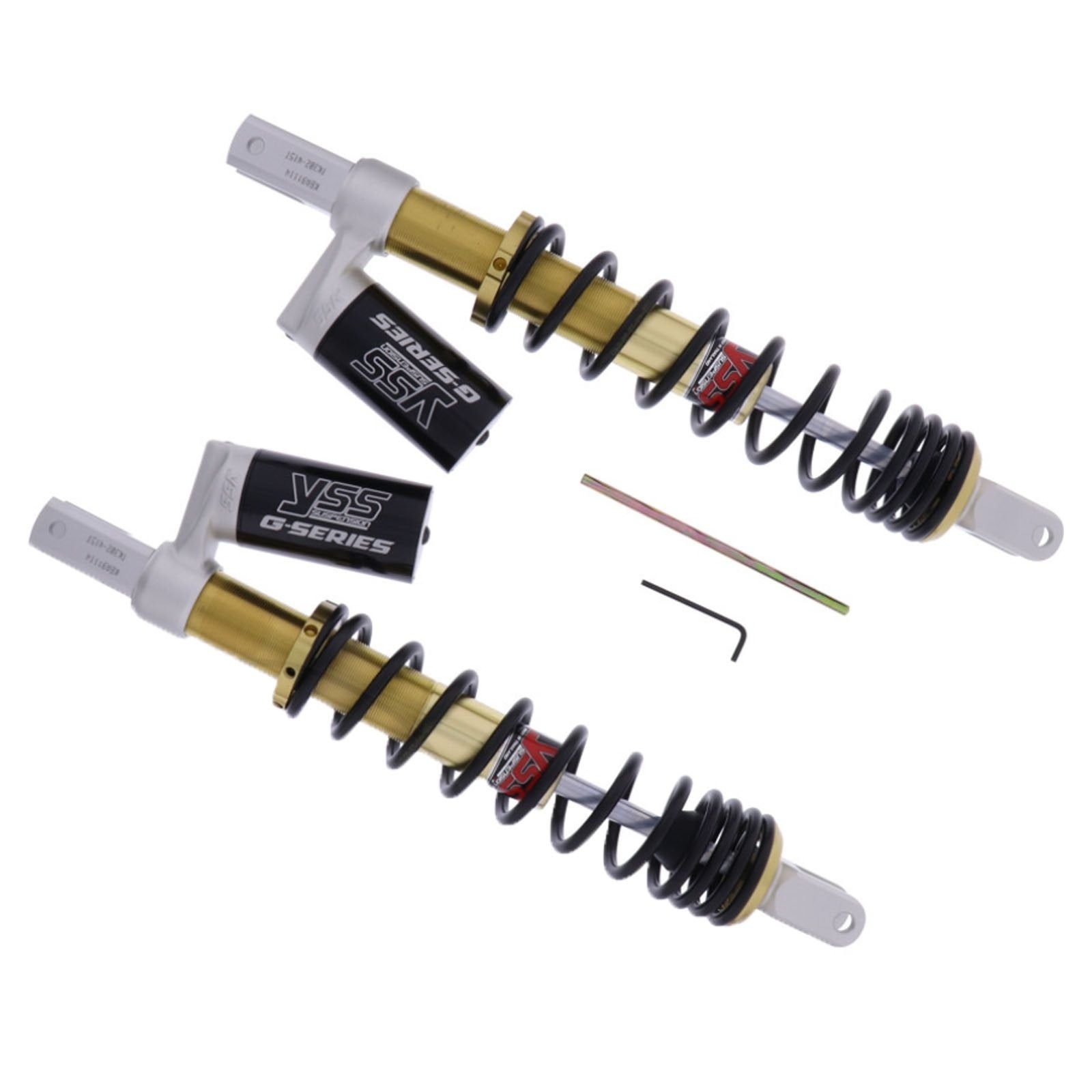 YSS TK302-415T-01AL-388 Stoßdämpfer Federbeine Stereo hinten für Yamaha Majesty YP400 2004-13 A ABS 2007-13