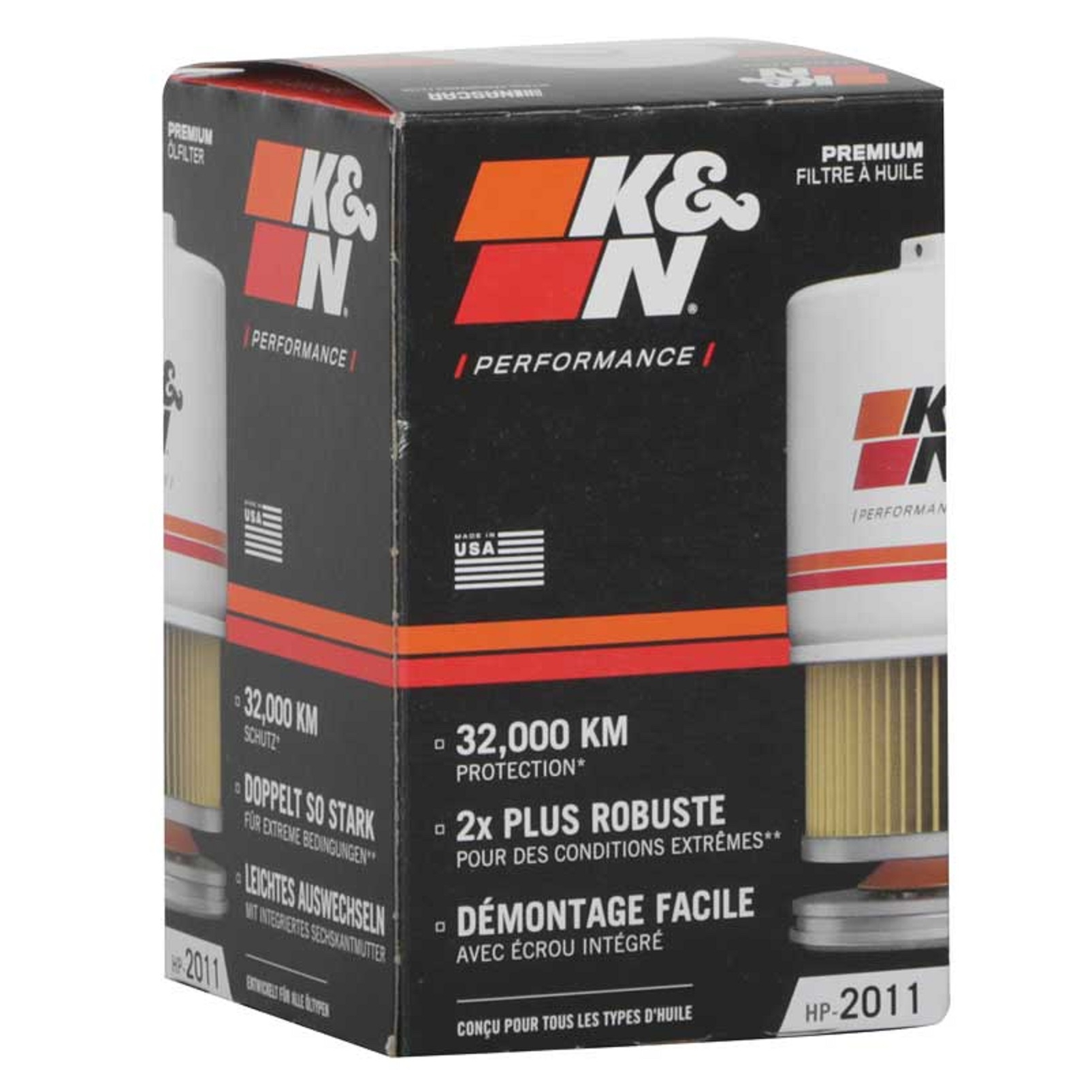 K&N Ölfilter für Ford V6 V8 2009-2022 Jeep 3.7 2009-12 weitere V6 V8 Modelle
