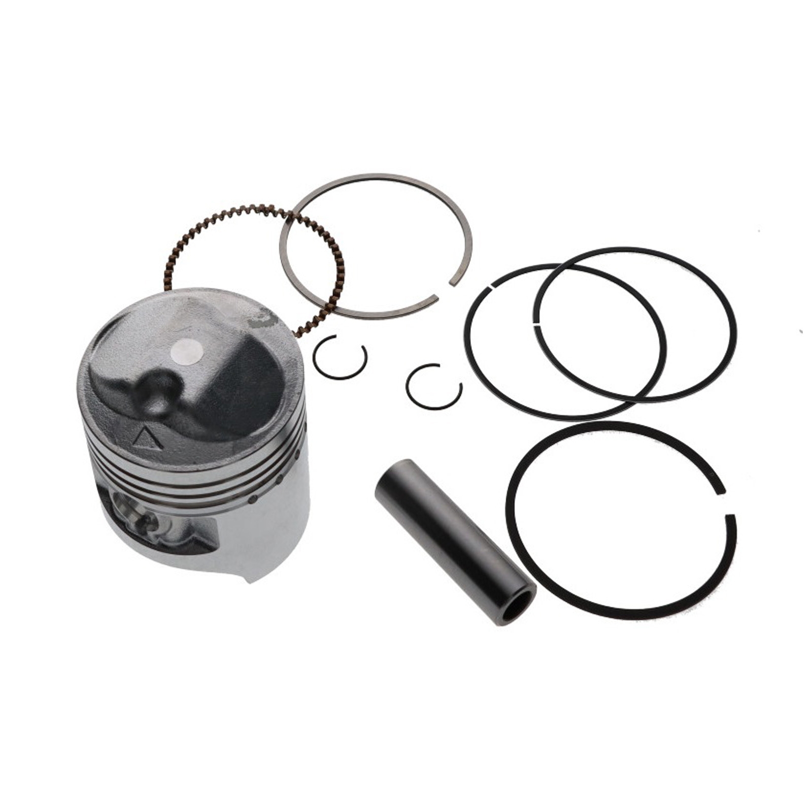 Kolbensatz für Suzuki GN125 GN 125 GS125 GZ125 TU125 DR Marauder Ø 57mm Kolben Kolbenringe