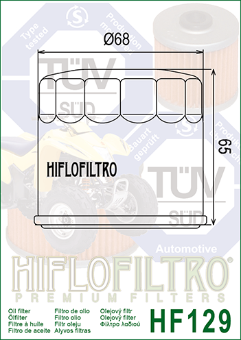 Hiflo Premium Ölfilter HF129 HIFLO