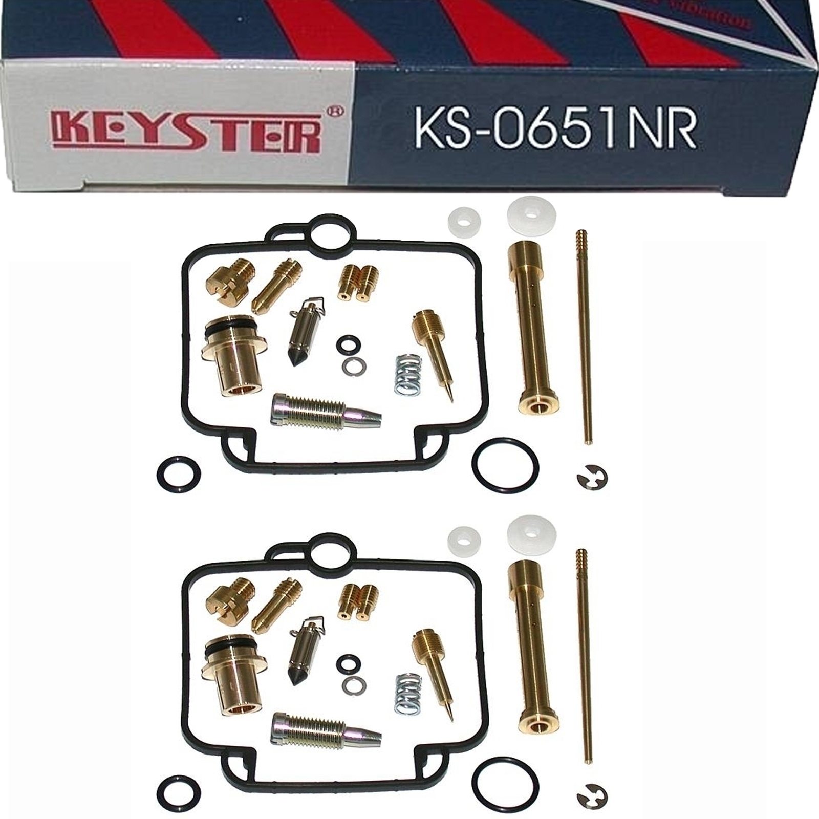 Keyster KS-0651NR Vergaser Reparatursatz komplett für Suzuki DR800 Big SR42B 1990