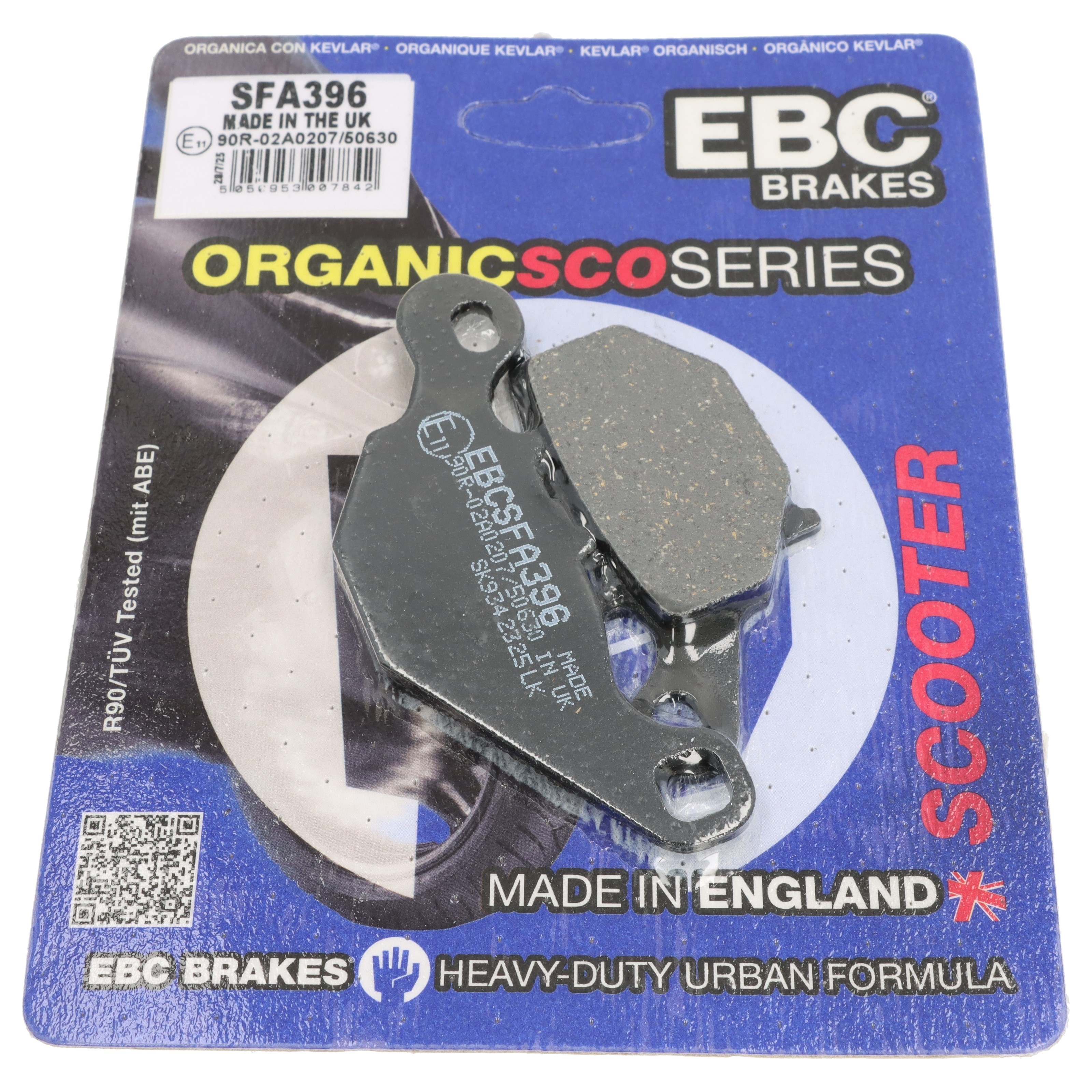 EBC Bremsbeläge SFA396 für Suzuki TR 50 S AN UC U 125 UK NE NX 110