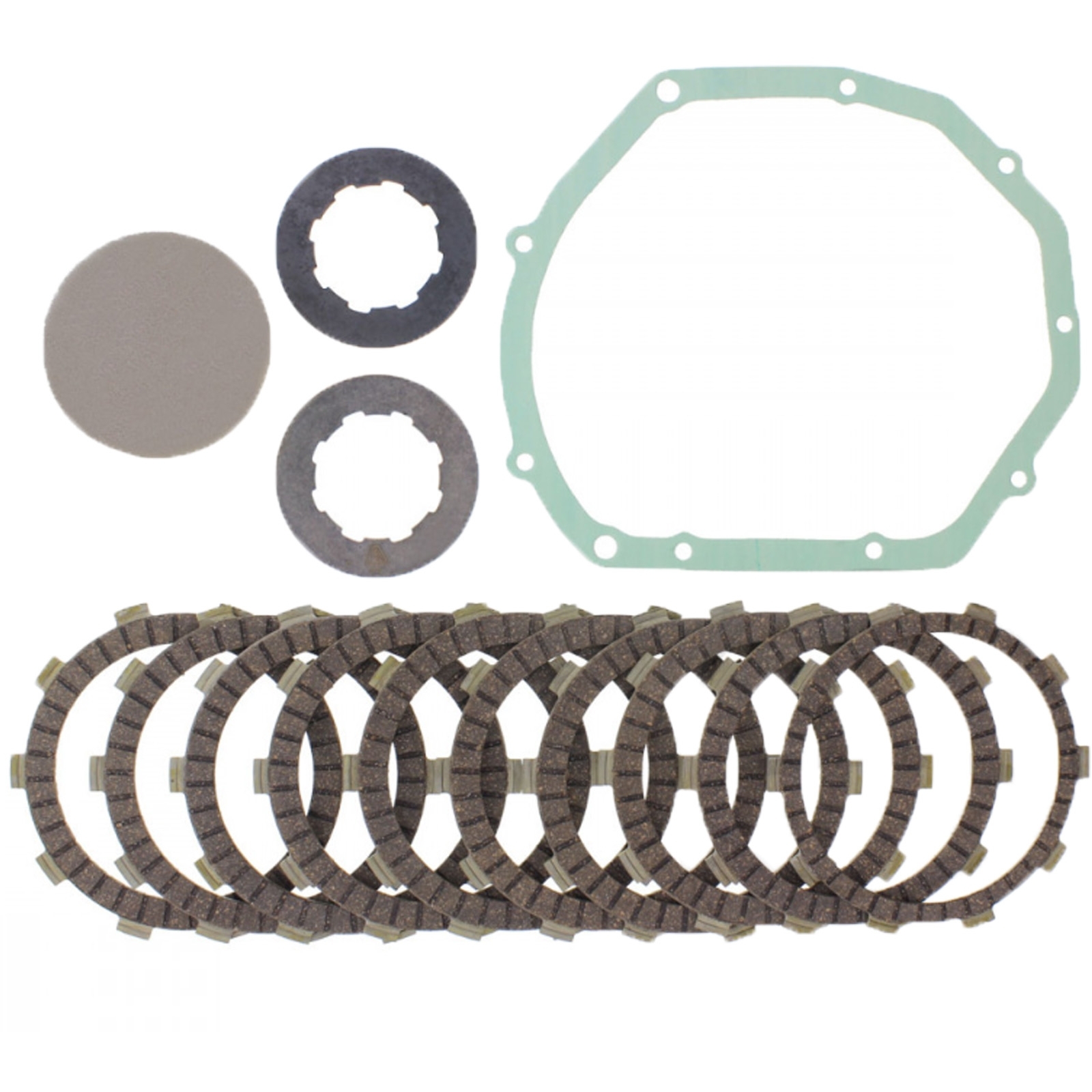Kupplung für Suzuki Bandit GSF1200 1996 - 2006 EBC Reparatursatz verstärkt + Deckedichtung