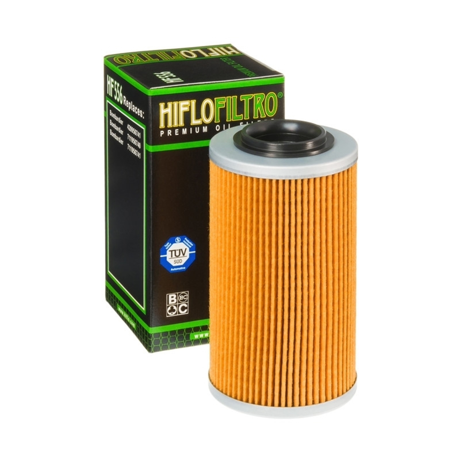 3x Hiflo Ölfilter HF556 für Bombardier Quest 650 Max