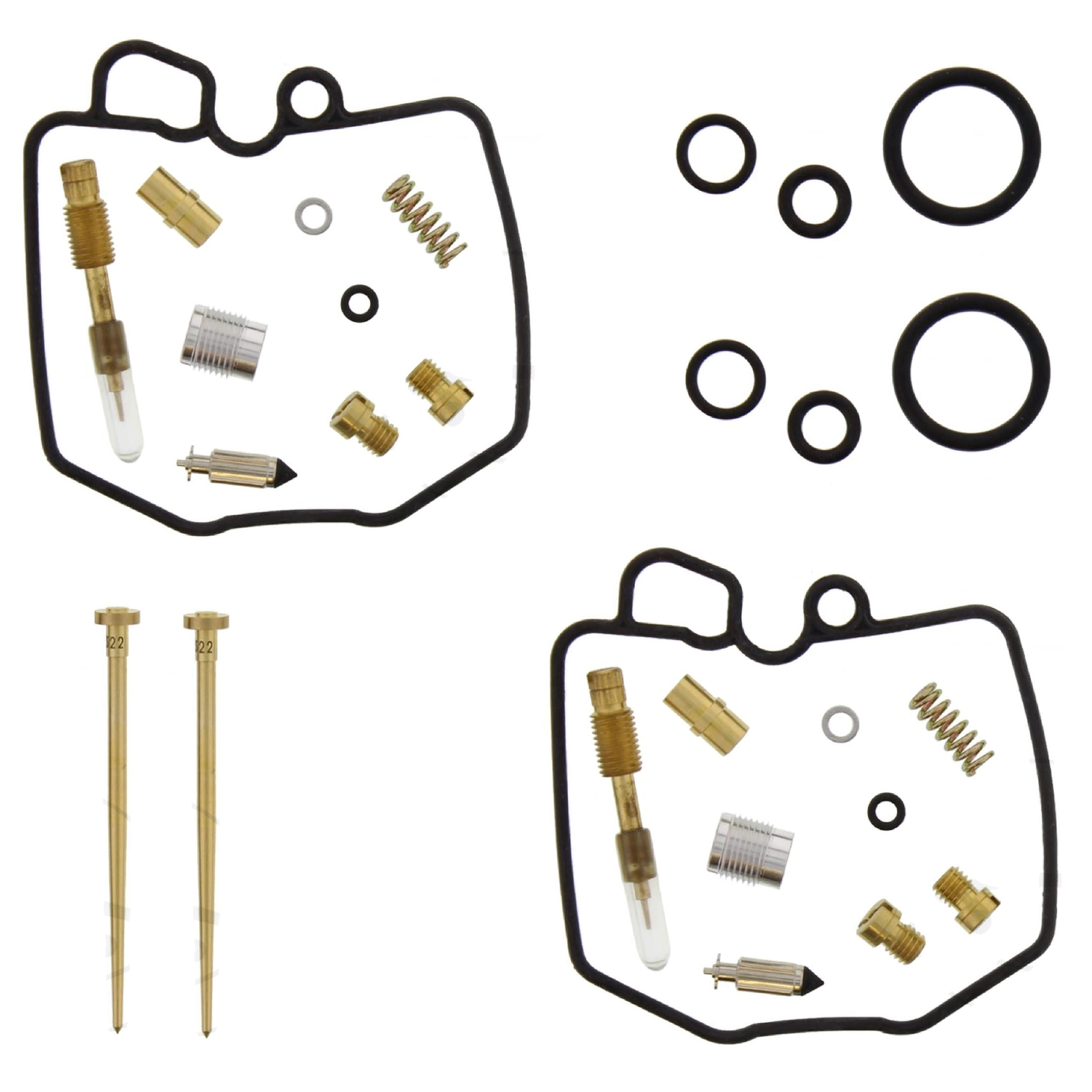 2x Keyster KH-0379NFR Vergaser Reparatursatz für Honda CX 500 1980-1984 PC01 CX500