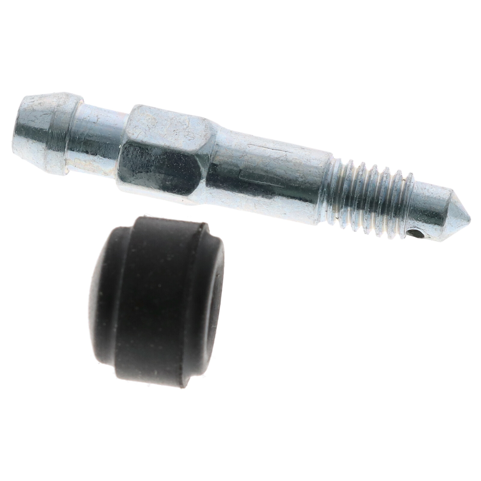 Quick Brake Bremssattel Entlüfterschraube Entlüftungsventil M6x1.00x38 mm SW7 mit Kappe