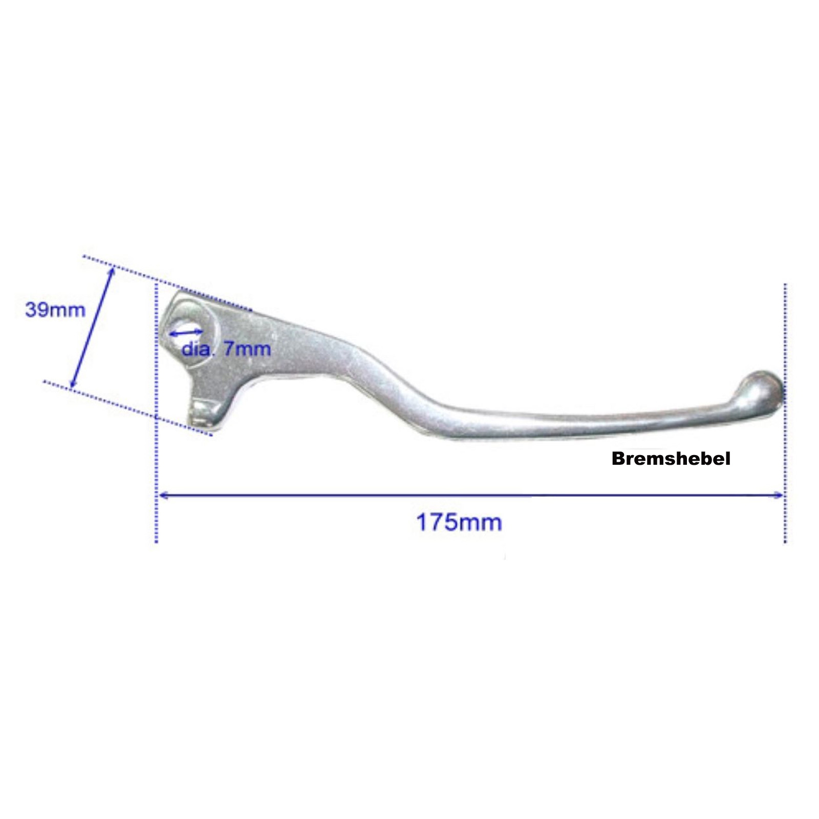Satz Bremshebel Kupplungshebel für Yamaha YZF-R125 WR125X WR125R Hebel Set Alu