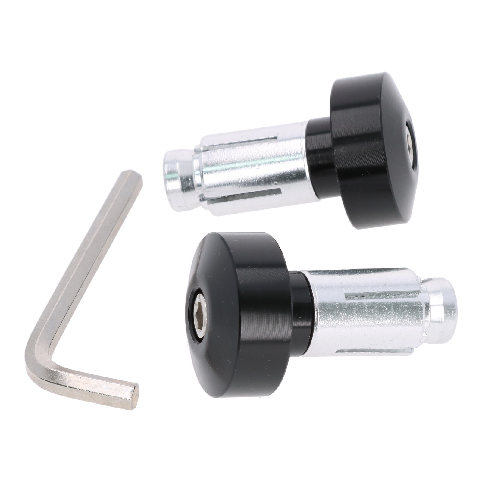 Lenkerenden Lenkergewichte schwarz 2x47g für Lenker 13-19 mm Motorrad Quad ATV