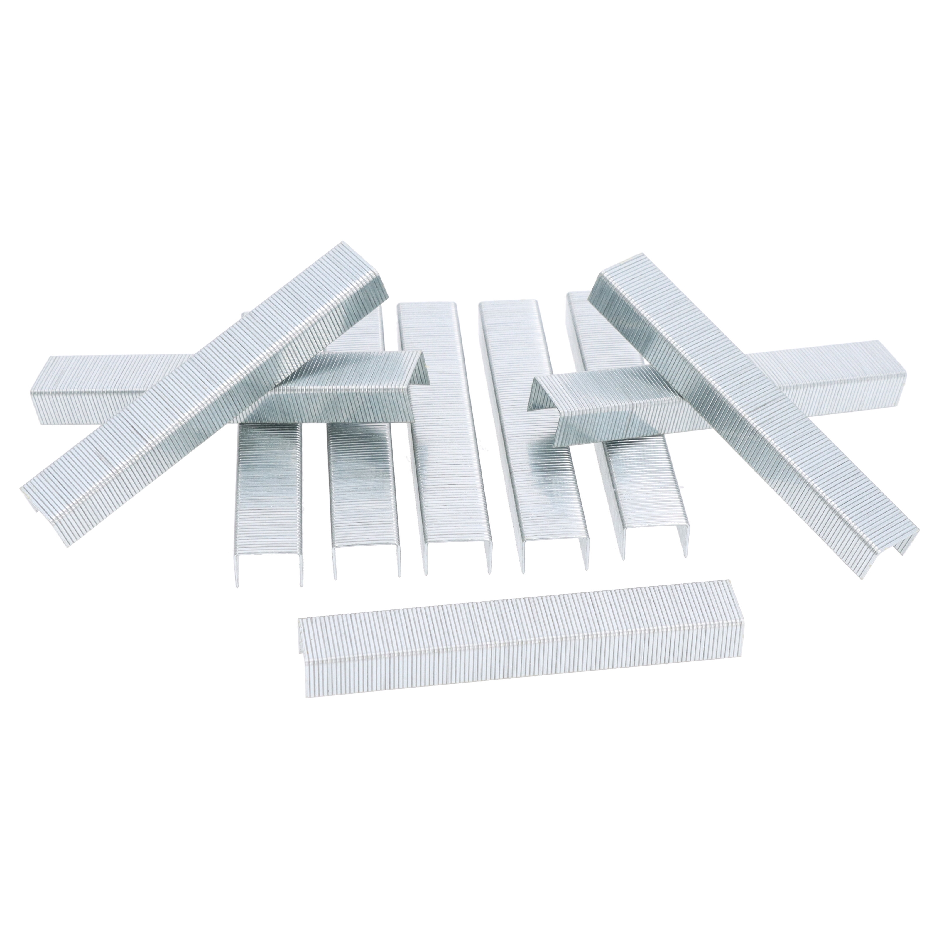 1000x Heftklammern 8mm Tackerklammern, 0.7x11.3mm für Handtacker