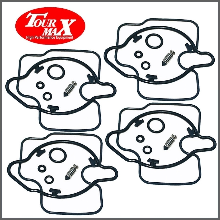 4x Tourmax Vergaser Reparatursatz für Honda CBR600 F 1995-2000 PC31 PC31B PC31C PC31E PC35A