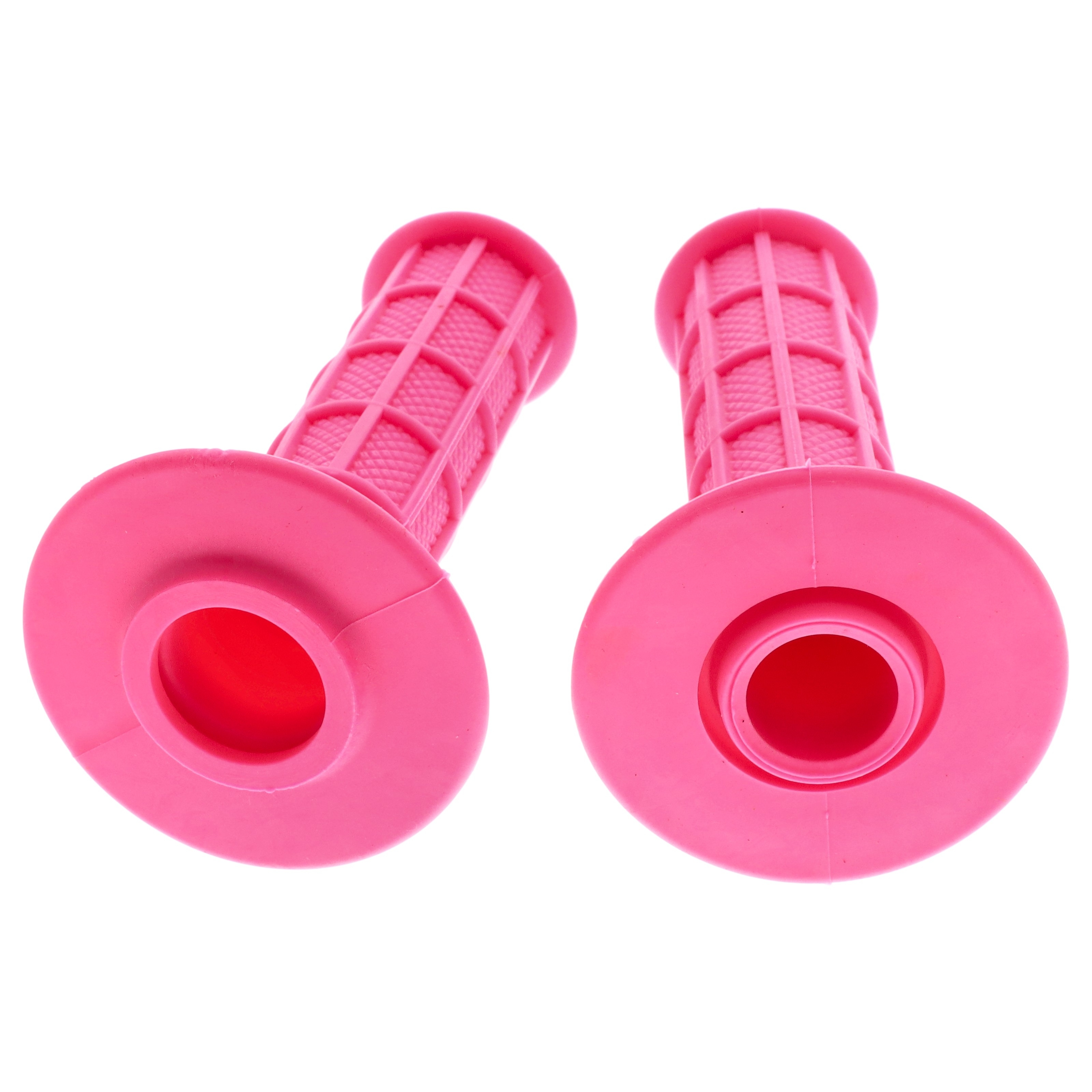 Motorradgriffe Griffgummis Pink Lenker Griffe weich verstärkt Motocross Enduro Offroad