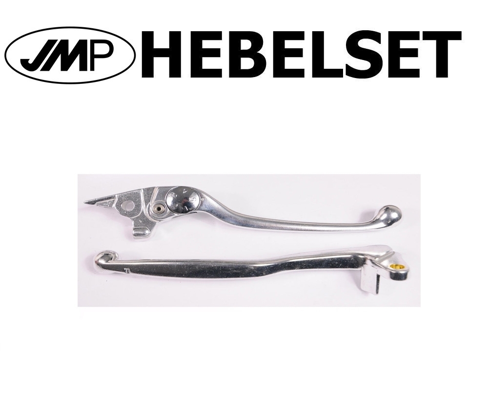 JMP Hebel-Set Bremshebel & Kupplungshebel silber für Yamaha XT 660 Z/ZA Tenere