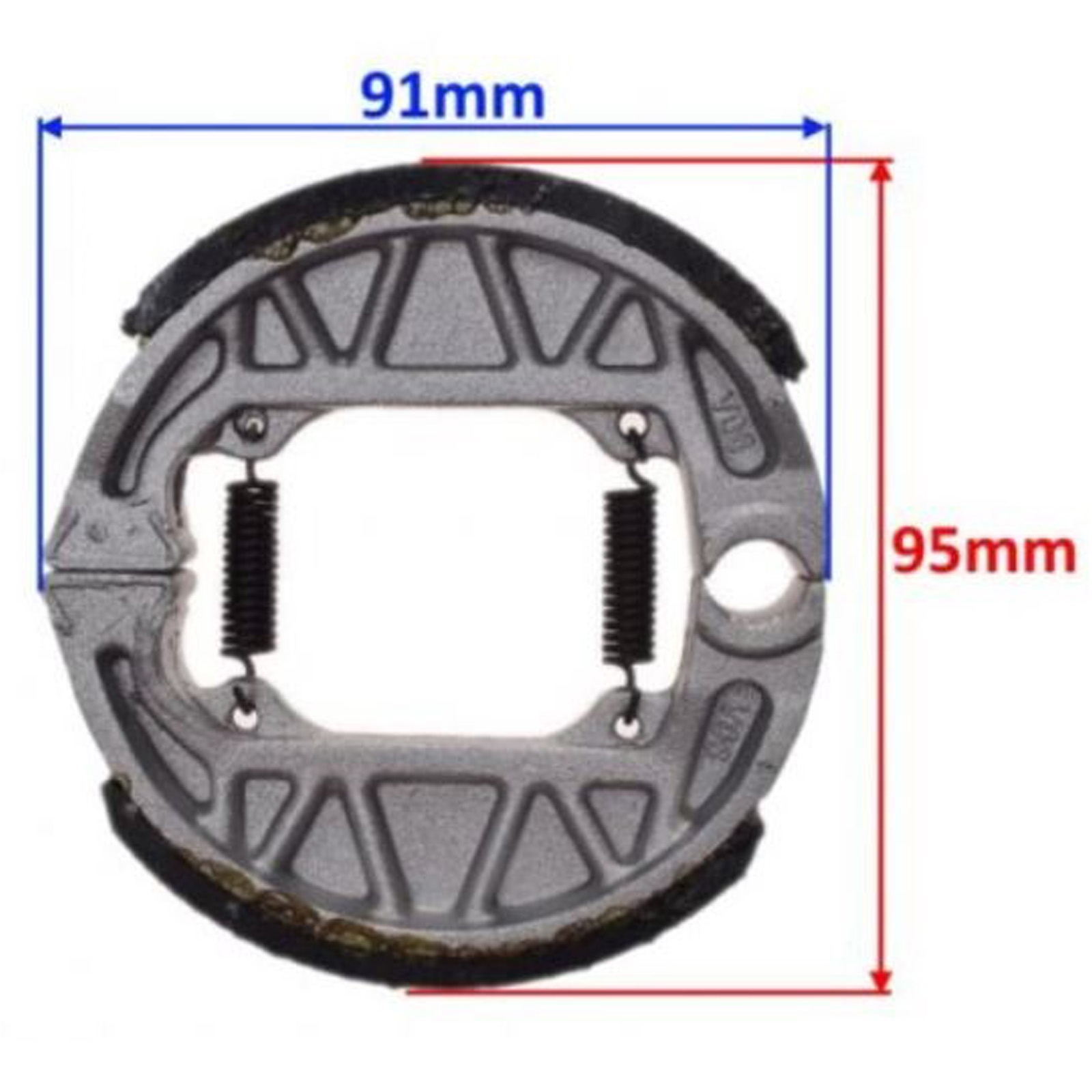 Bremsbacken hinten für Piaggio Free Zip 25 50 NRG Sfera Storm 50 TPH 50 80