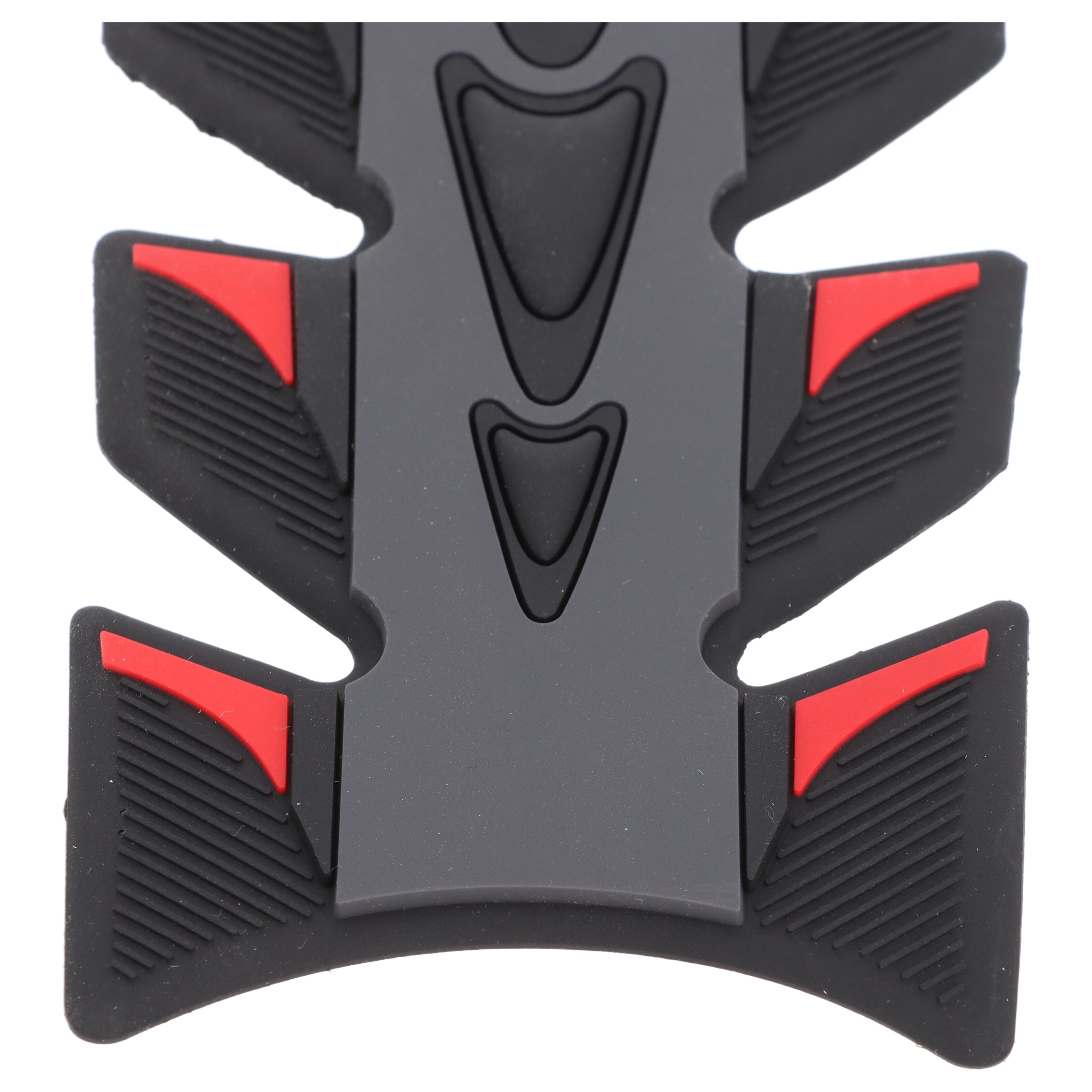 Tank-Pad / Tank-Schutz in Schwarz/Rot/Grau