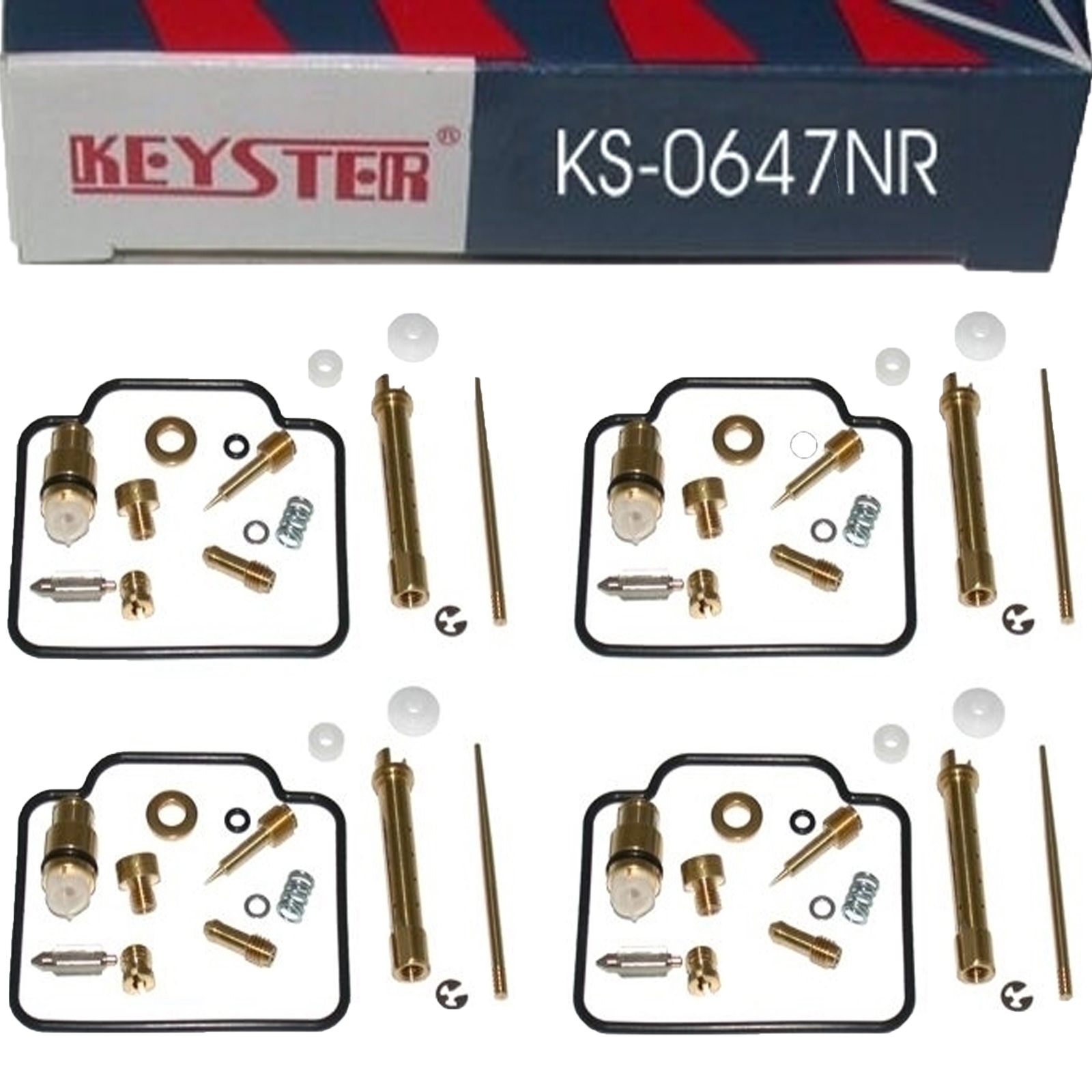 Keyster KS-0647NR Vergaser Reparatursatz für Suzuki GSX1100 F 1988 - 1996 GV72C