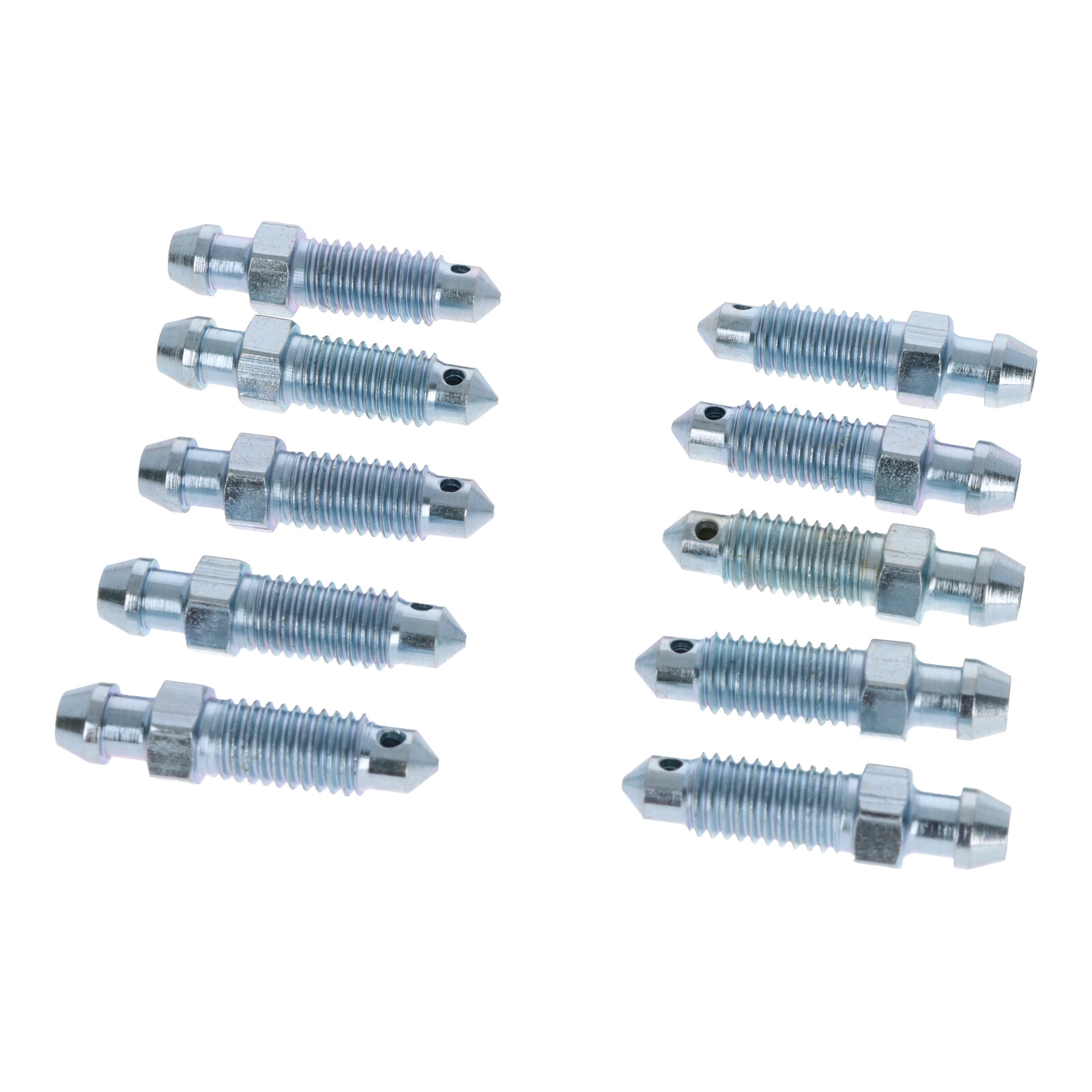 10x Quickbrake Bremssattel Entlüfterschraube Entlüftungsventile M8x1.25x35.5 mm SW9
