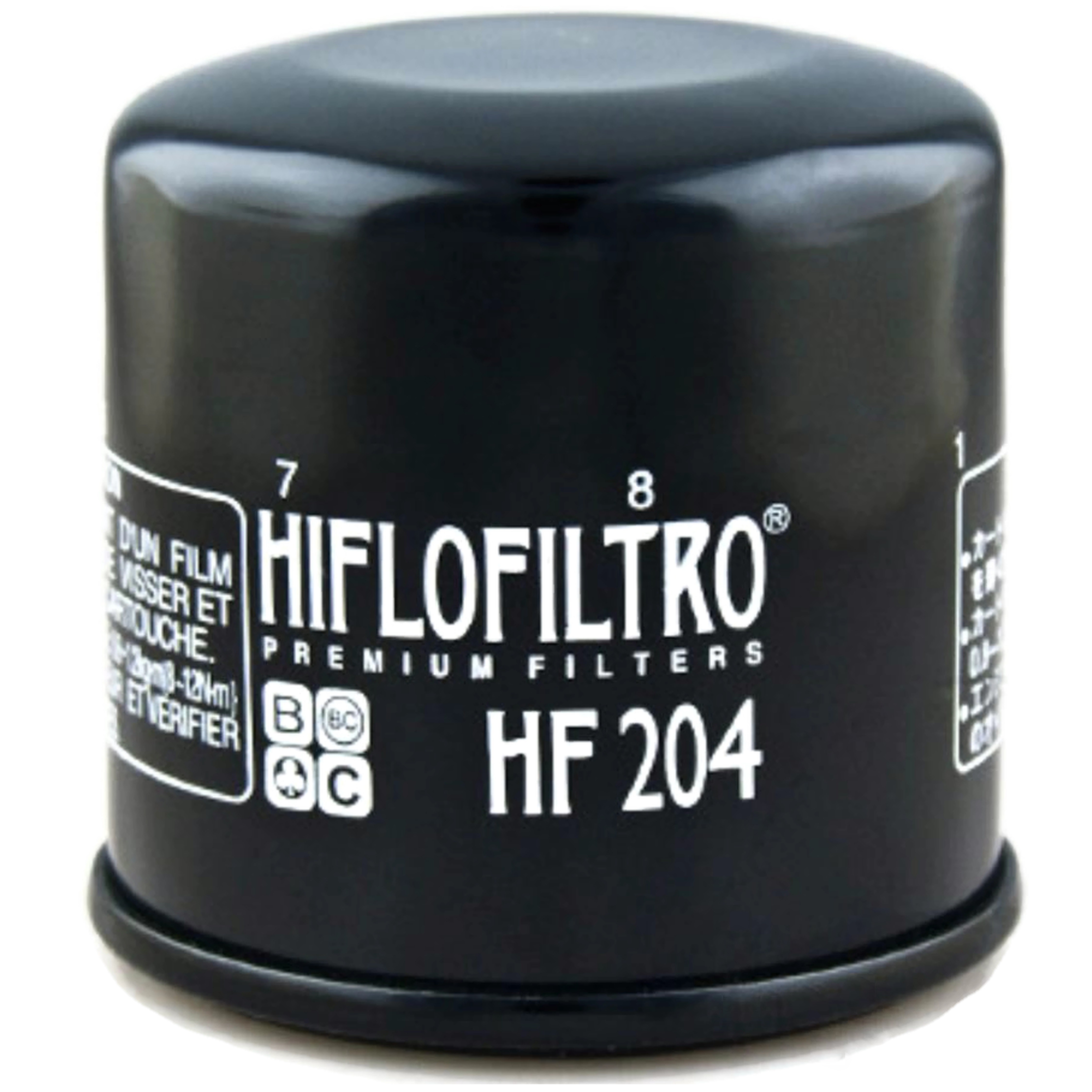 HIFLO HF204 Ölfilter für Honda Kawasaki Triumph Yamaha Arctic Cat MV Augusta Motorrad Offroad Quad