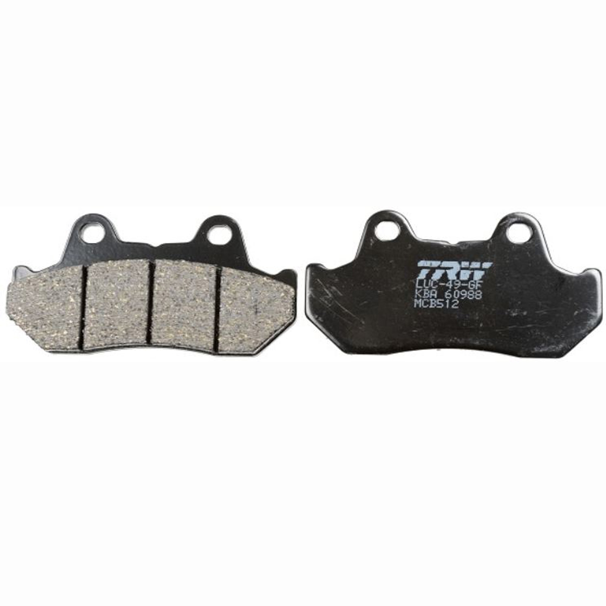 TRW MCB512 Bremsbeläge für Honda CB CBR CBX CMX CX GB GL NS VF VFR XL XLV