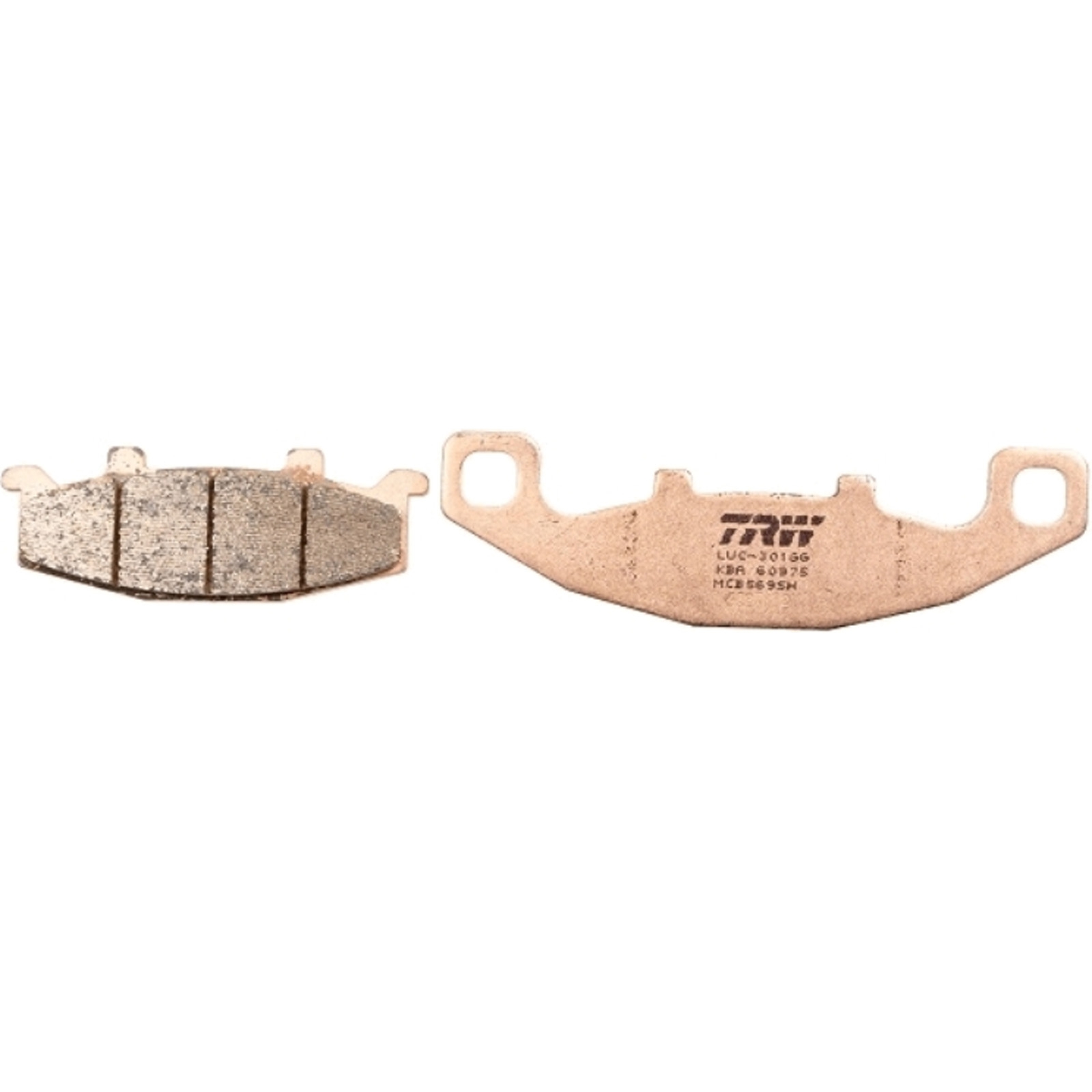 TRW MCB569SH Sintermetall Bremsbeläge hinten für Kawasaki GPX ZZR ZR750 C Zephyr ZX-10 Tomcat