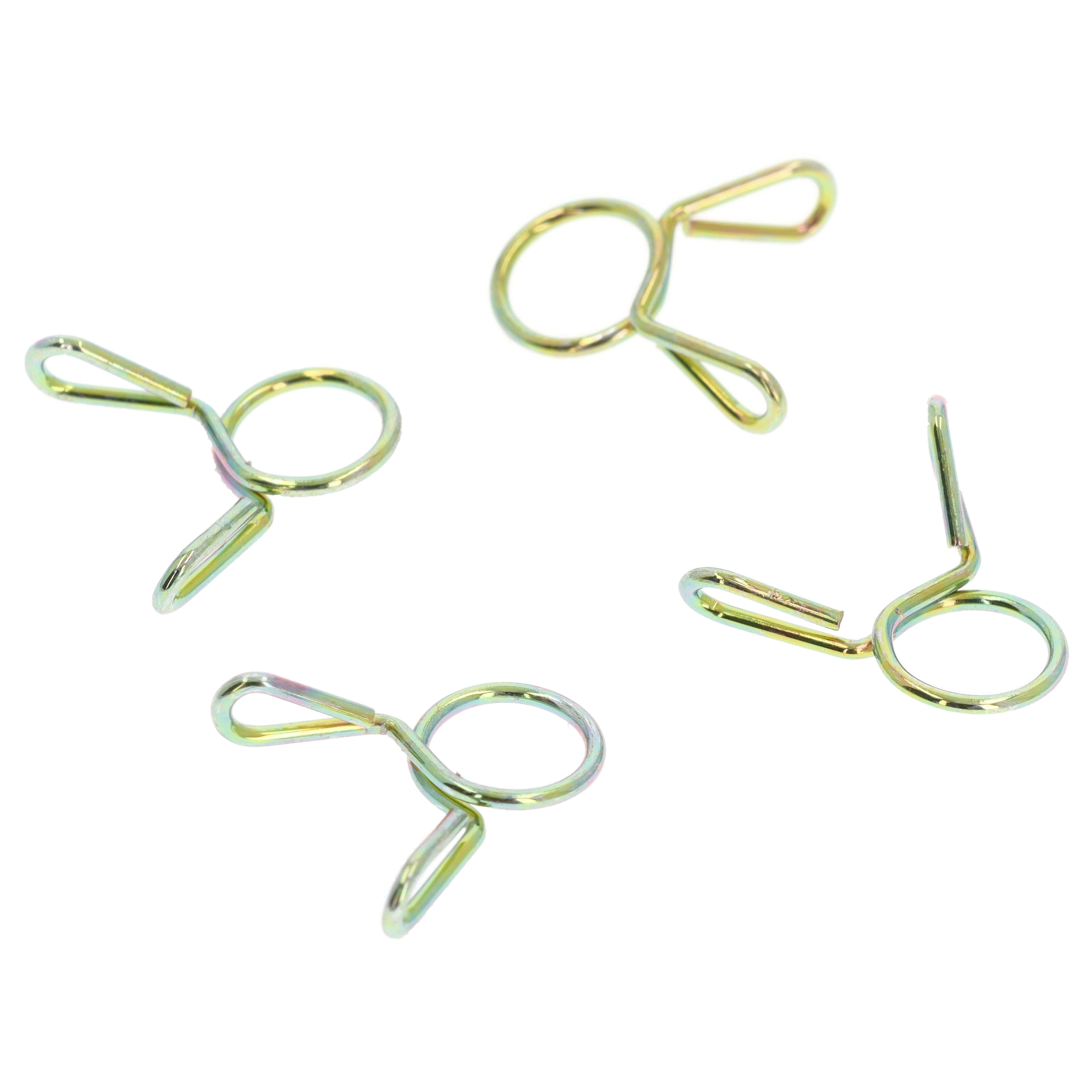 4x Universelle Klemmen Schlauchklemmen für Benzinschlauch / Kraftstoffschlauch 7x1mm