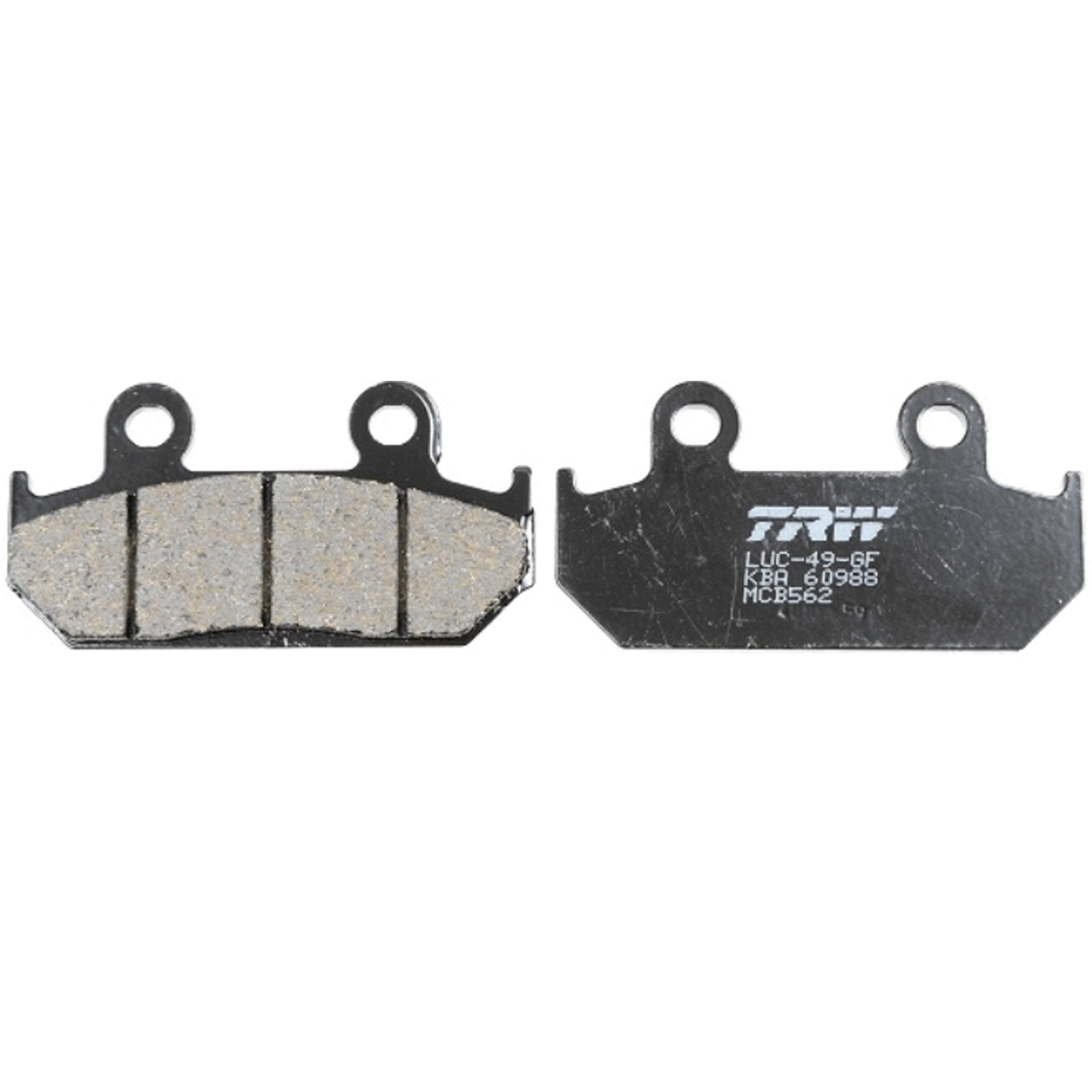 TRW MCB562 Bremsbeläge vorne für Honda CBR600 F XRV750 Africa Twin RD04 CB450 S VFR400