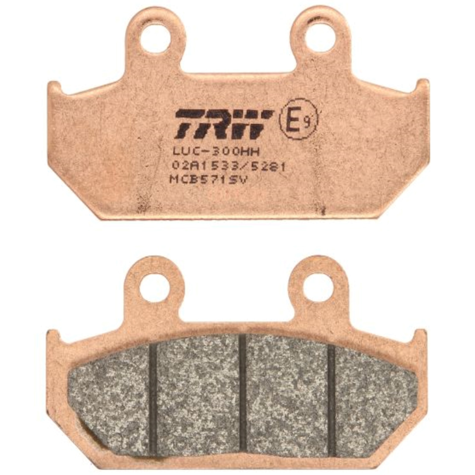 TRW MCB571SV Sintermetall Bremsbeläge vorne für Honda NX650 Dominator VT600 C GL1500 Goldwing
