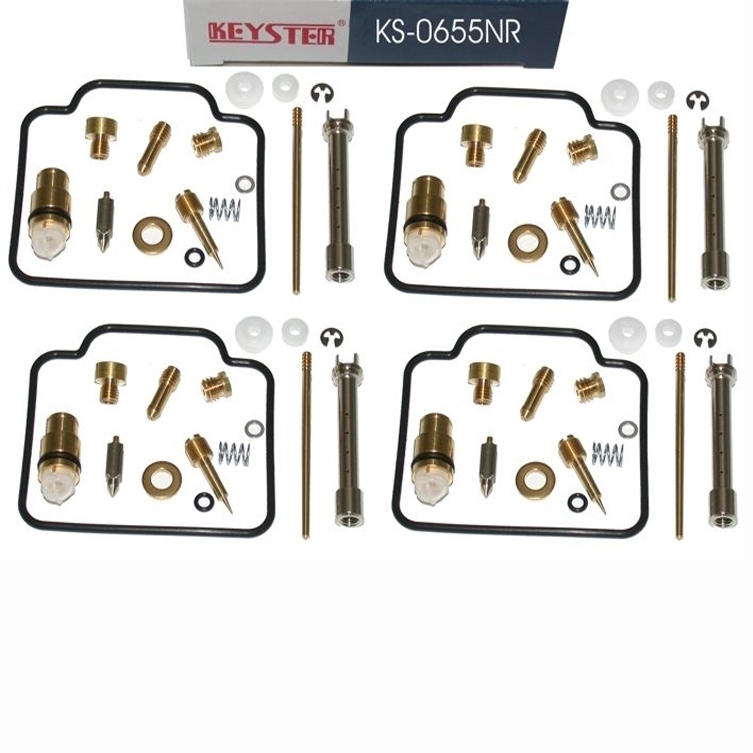 Keyster KS-0655NR Vergaser Reparatursatz komplett für Suzuki GSX-R 1100 GU74C 1986-1988