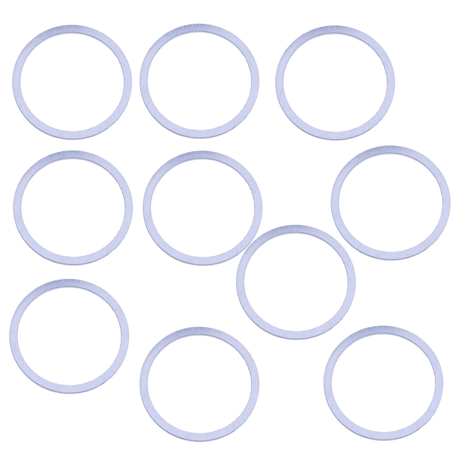 10x Dichtring Ölablassschraube für BMW F650 F700 F800 G650 Husqvarna Nuda Voge 24X30X1.5 mm