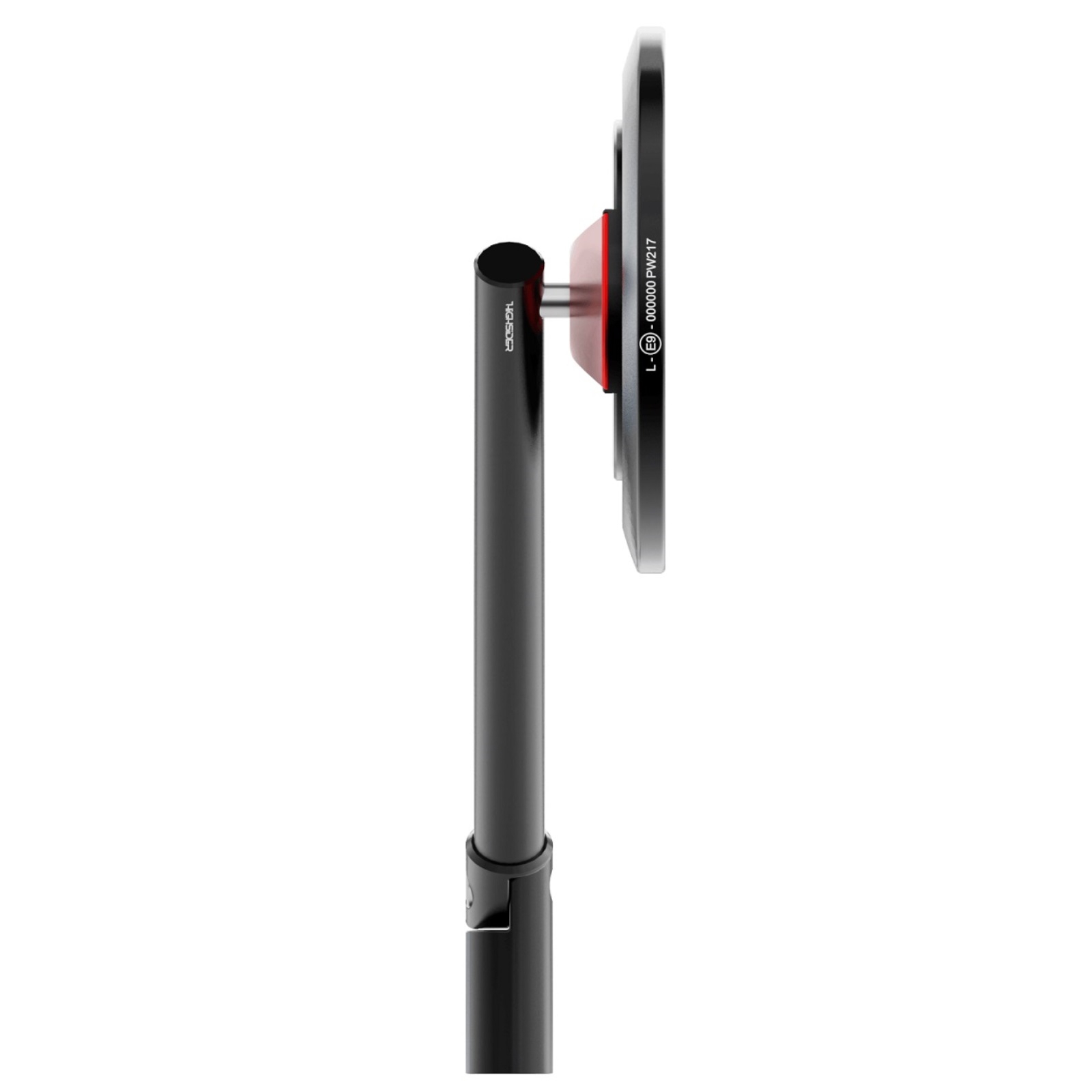 Spiegel passt für viele Fahrzeuge aus Aluminium in rot mit M10 Gewinde Beidseitig montierbar