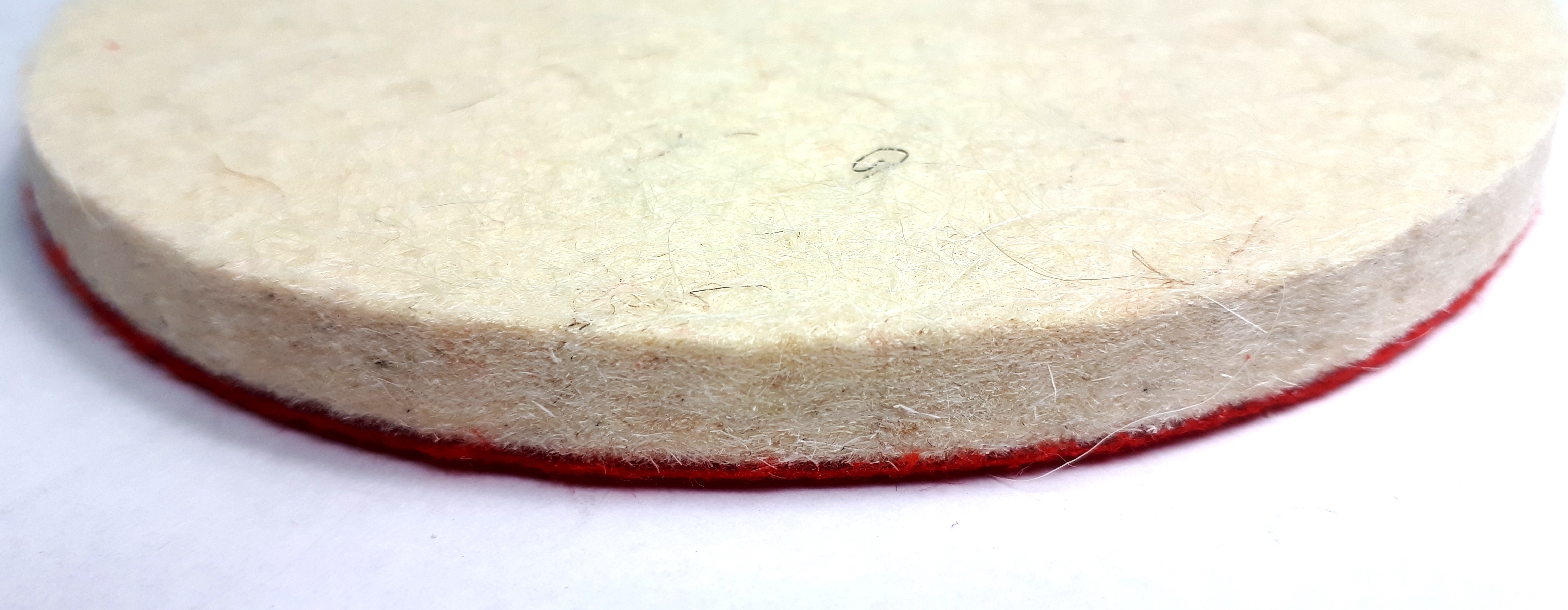 5x Klett Filzscheibe Polierscheibe 125 x 8 mm Auto Politur Polierpads Schleifscheibe