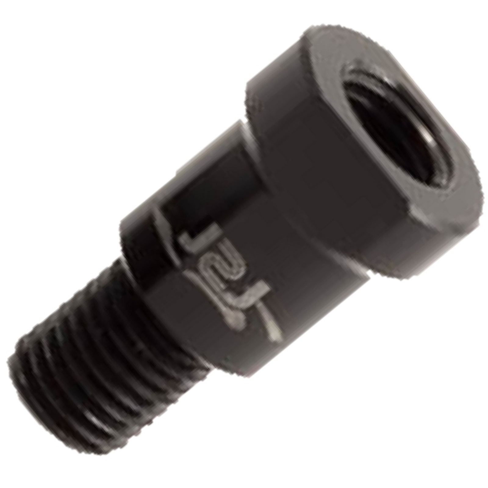 Spiegeladapter M10 x 1,25 Linksgewinde am Fahrzeug auf M10 x 1,25 Spiegel