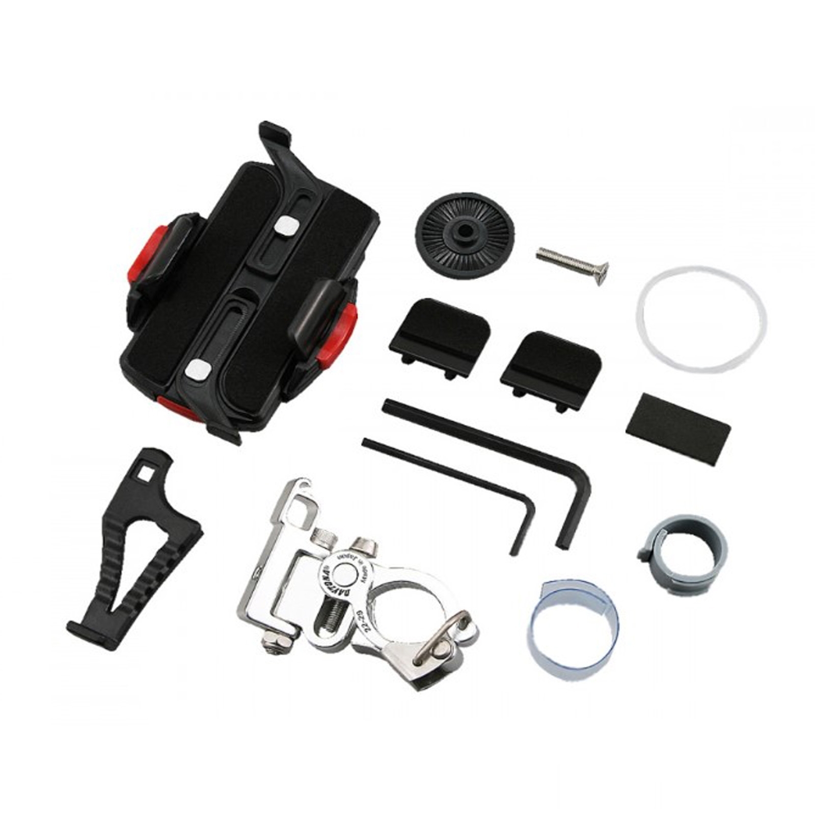 Daytona Halter Smartphone mit 22-29 mm Handyhalter mit Schnellspanner Quick-Release