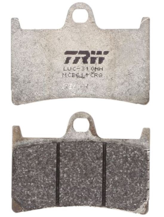 TRW MCB611CRQ Carbon Bremsbelagsatz vorne für Yamaha YZF-R1 FZ1 FZS 1000 Fazer FJR1300
