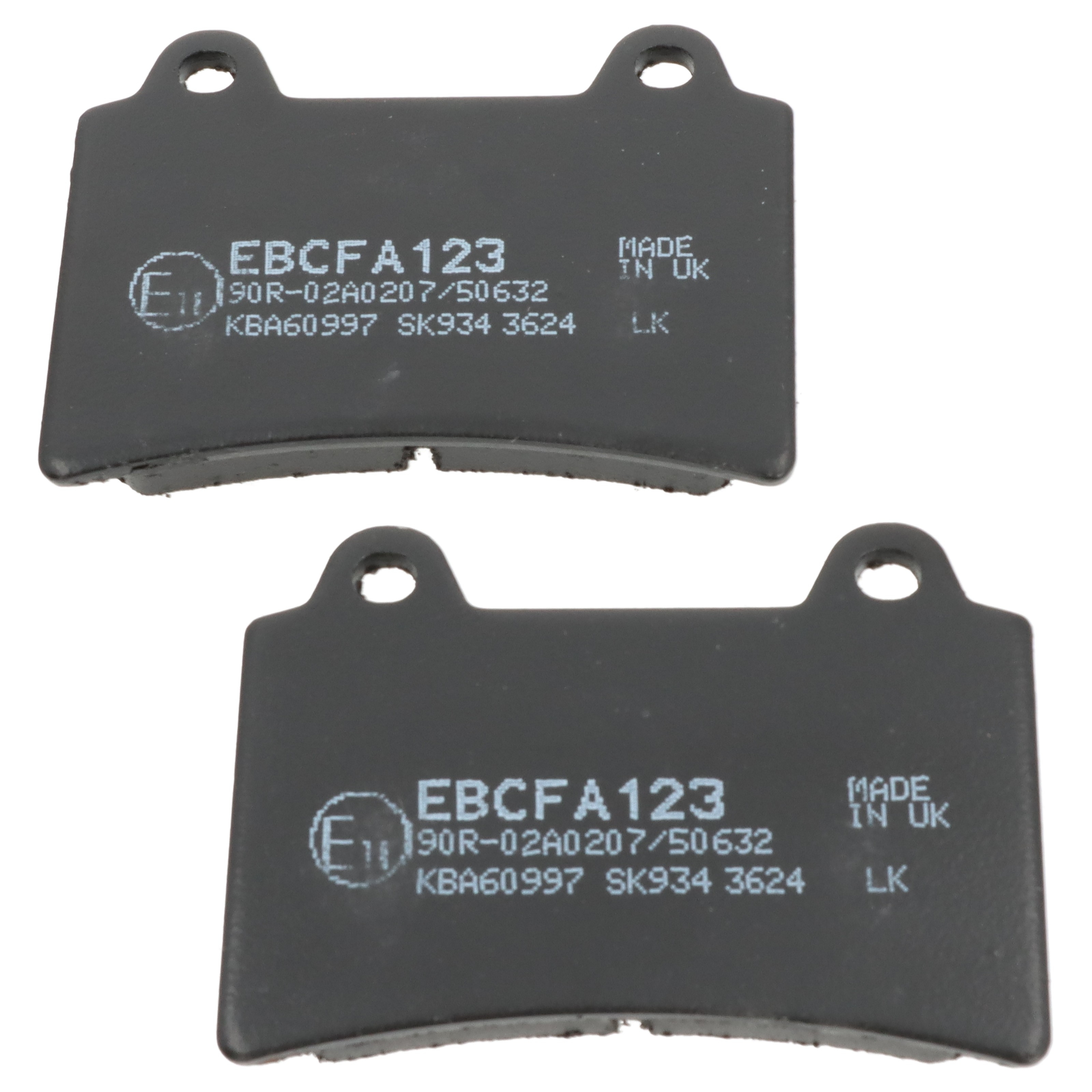 EBC Bremsbeläge FA123 Yamaha TDR TZR 250 FZ FZR 750 TDM TRX 850 XVZ 1300 FJ 1200