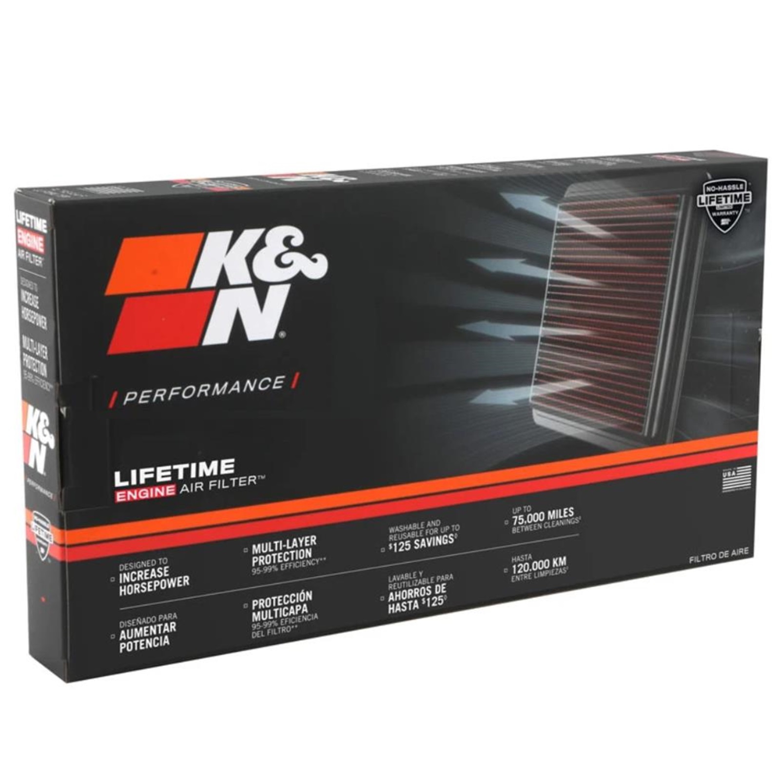 K&N Sportluftfilter HA-1008