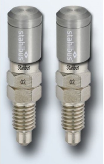 2x SB-110312 stahlbus Schnell-Entlüfterschraube Entlüfterventil M8x1.25x20 +Ventilkappen Natur