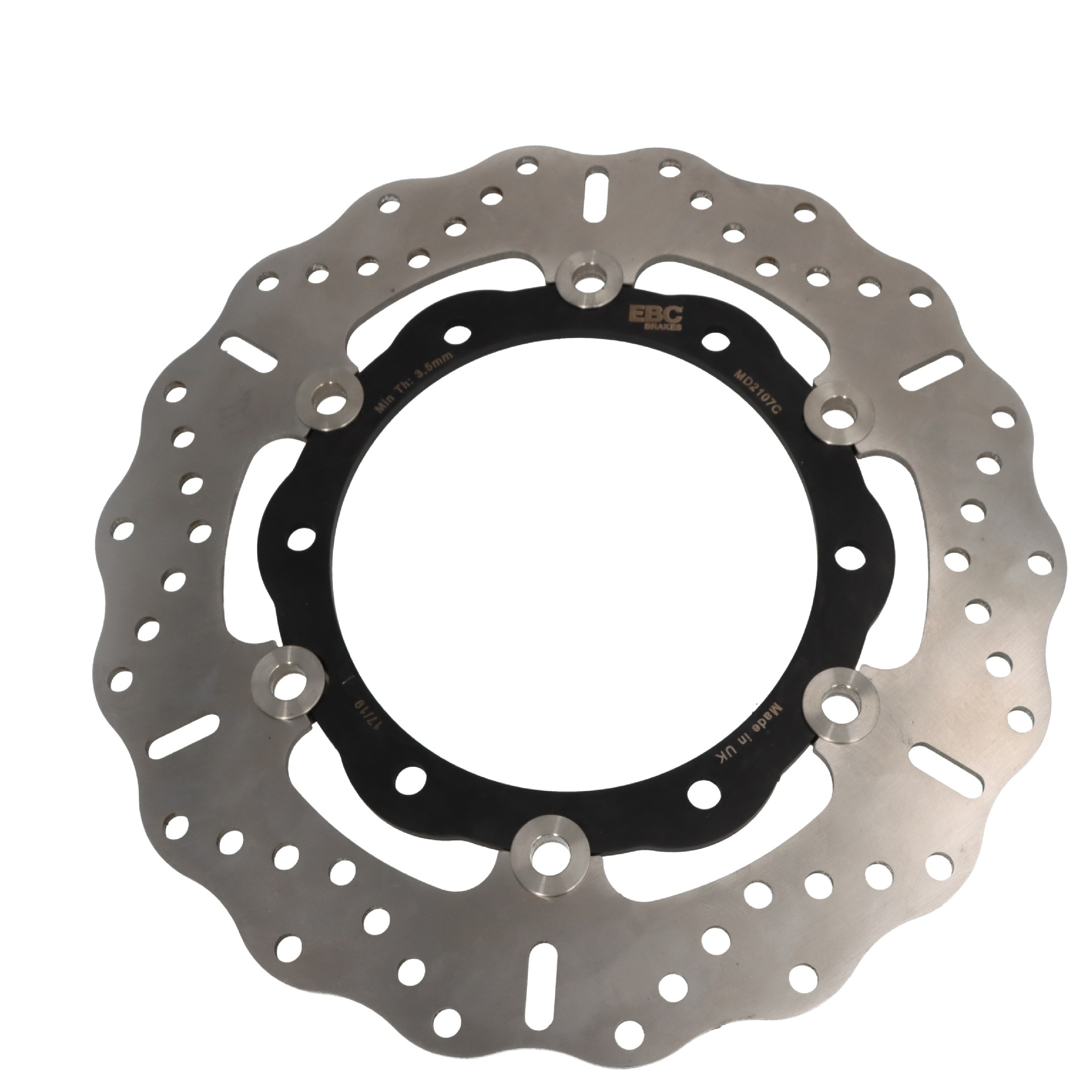 EBC MD2107C Contour Bremsscheibe für Yamaha XP 500 A SJ064 SV SJ061 SV A SJ064 TMax 4B51 4B5C 4B5F