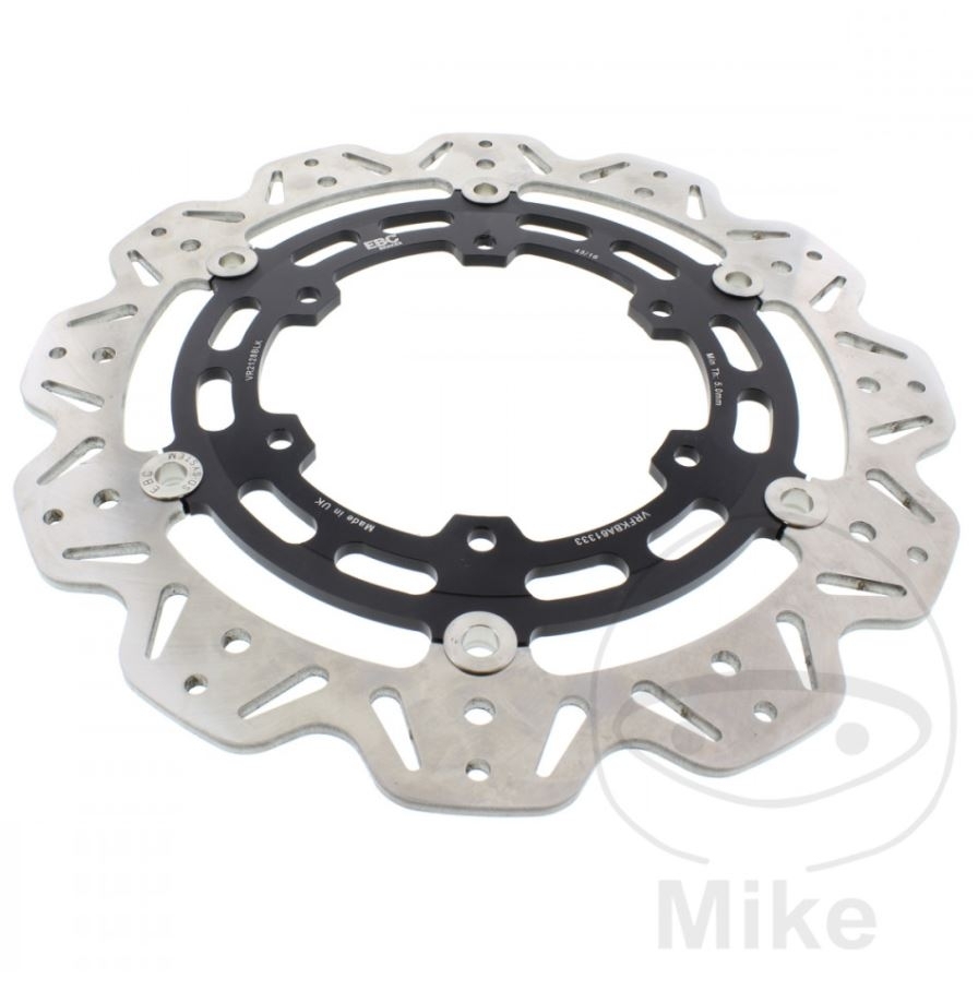 EBC VEE Bremsscheibe VR2128BLK für Yamaha MT-01 1700 RP181 SP RP186 RP184