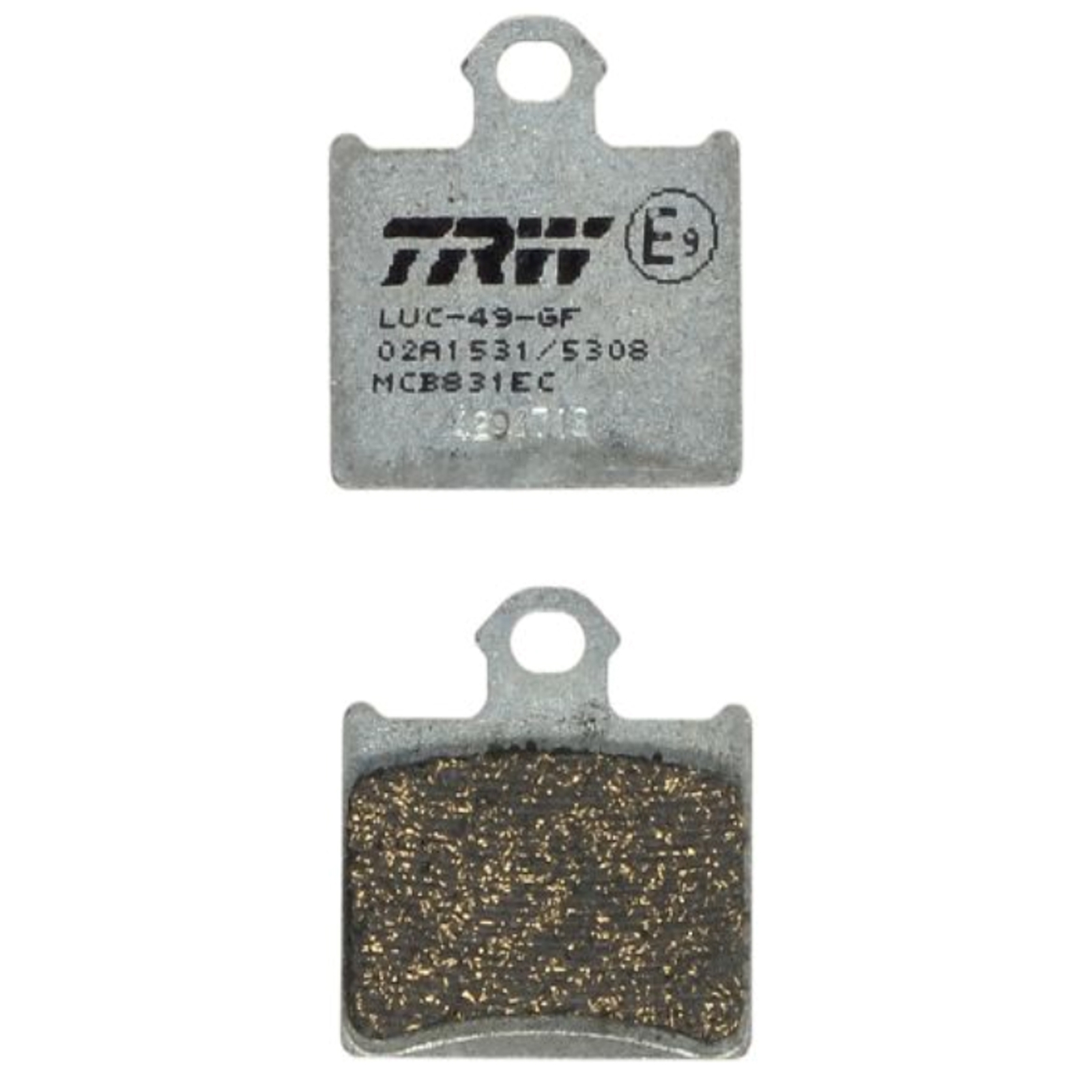 TRW MCB831EC Bremsbeläge hinten für KTM SX 85 Freeride 350 250 E0 Husqvarna CR 65 TC 85