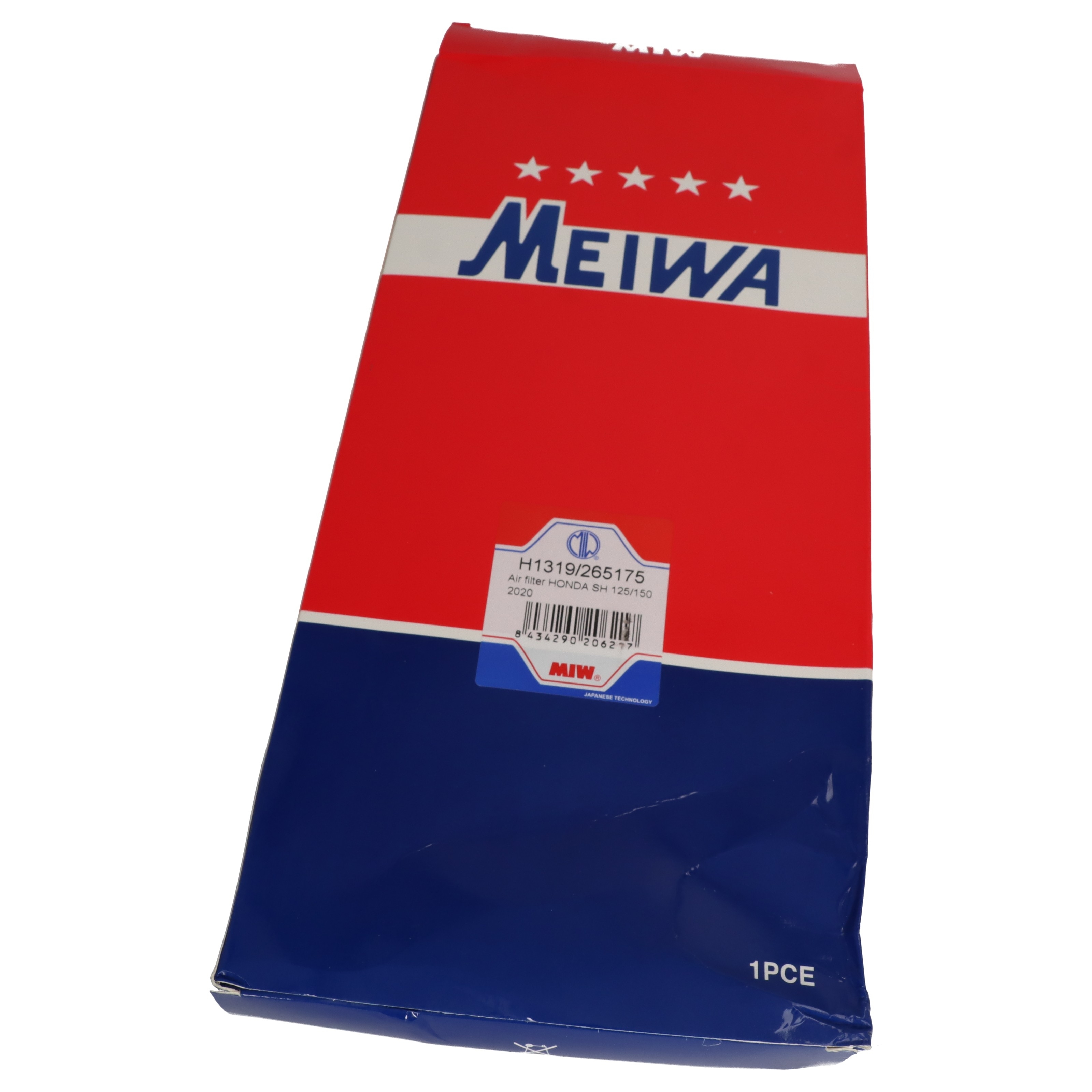 MIW H1319 Luftfilter für Honda SH 125 2020-2021 SH 150 2020-2021