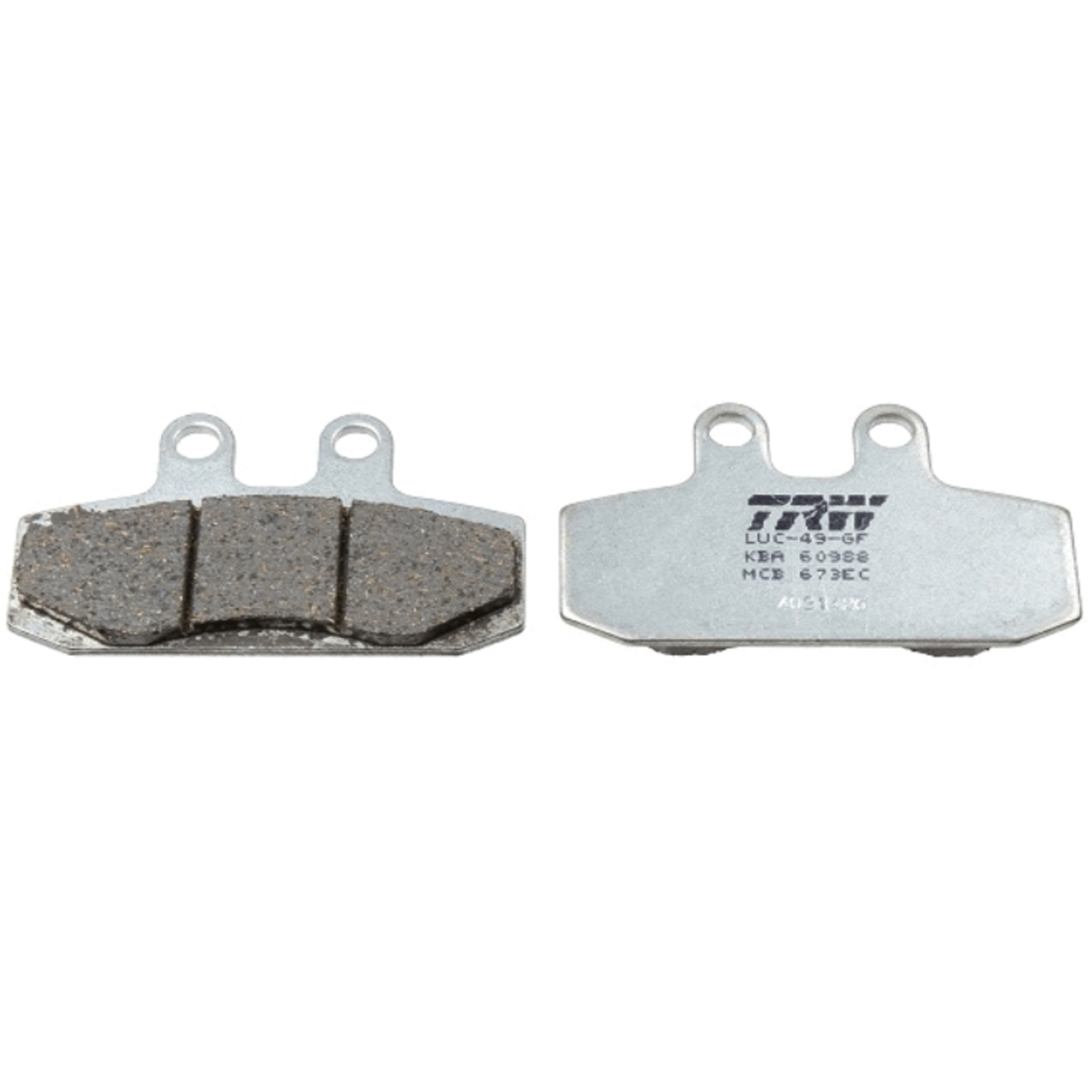 TRW MCB673EC Bremsbeläge vorne für Honda SJ50 Bali SJ100 Bali Aprilia Scarabeo 150 500