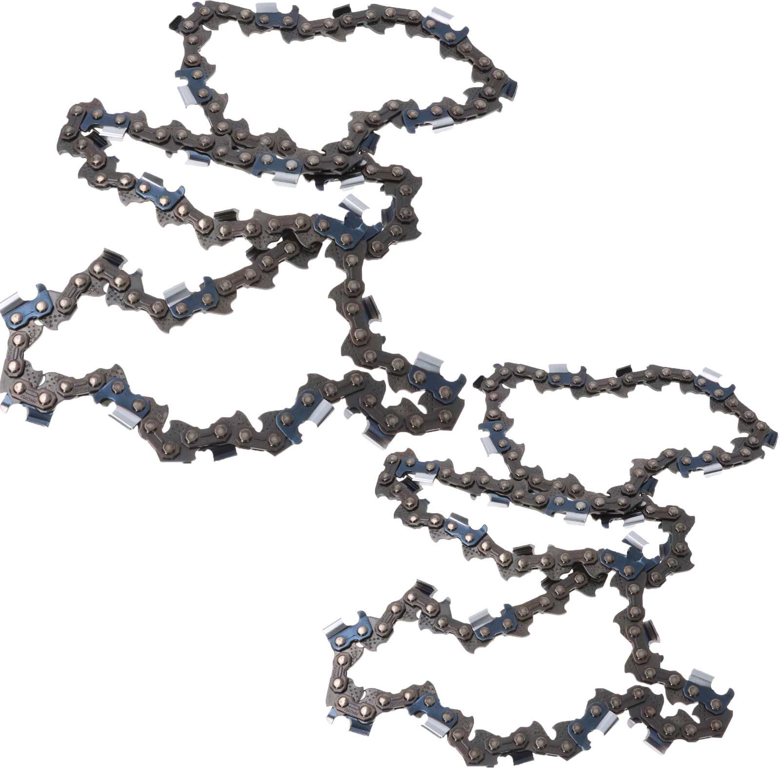 2x Halbmeißelkette Sägekette 3/8" 1,6 mm 60T Kette für Stihl Kettensägen Motorsägen 40cm (16 Zoll)