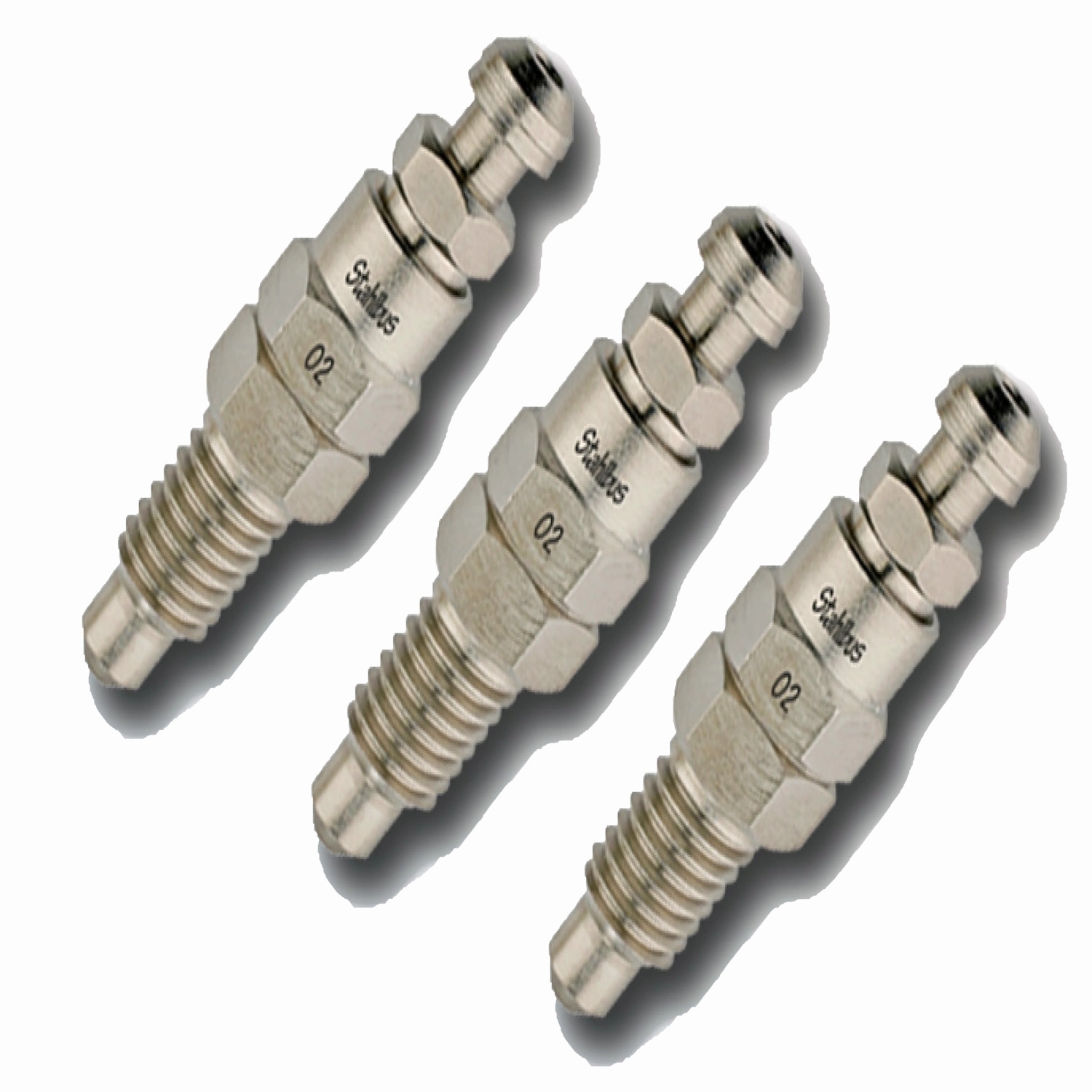 3x SB-110312 stahlbus Schnell-Entlüfterschraube Entlüftungsventil M8x1.25x20 mm