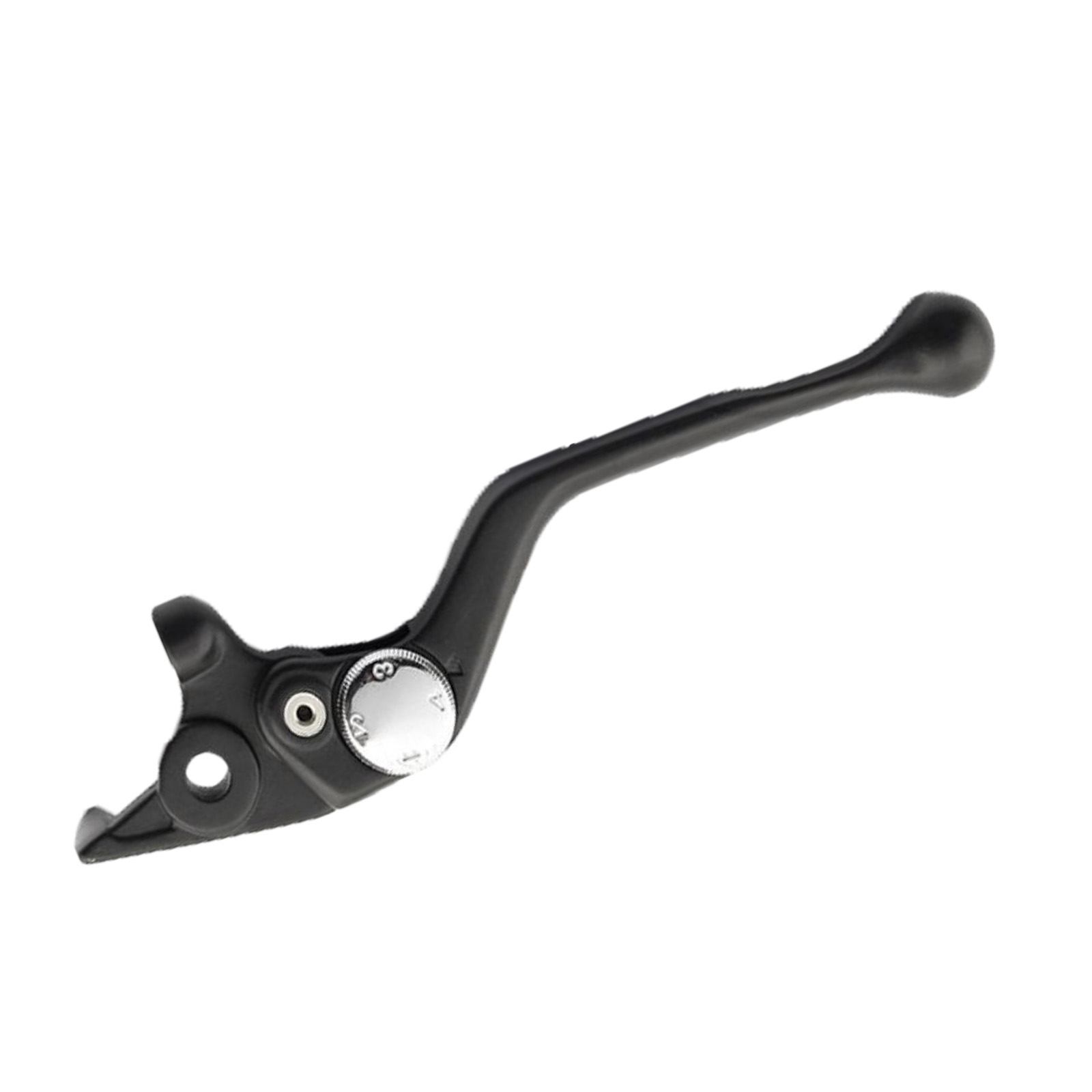 Accossato AGD119 Bremshebel schwarz für Honda NX 650 Dominator 1997 - 2000 RD08A RD08B