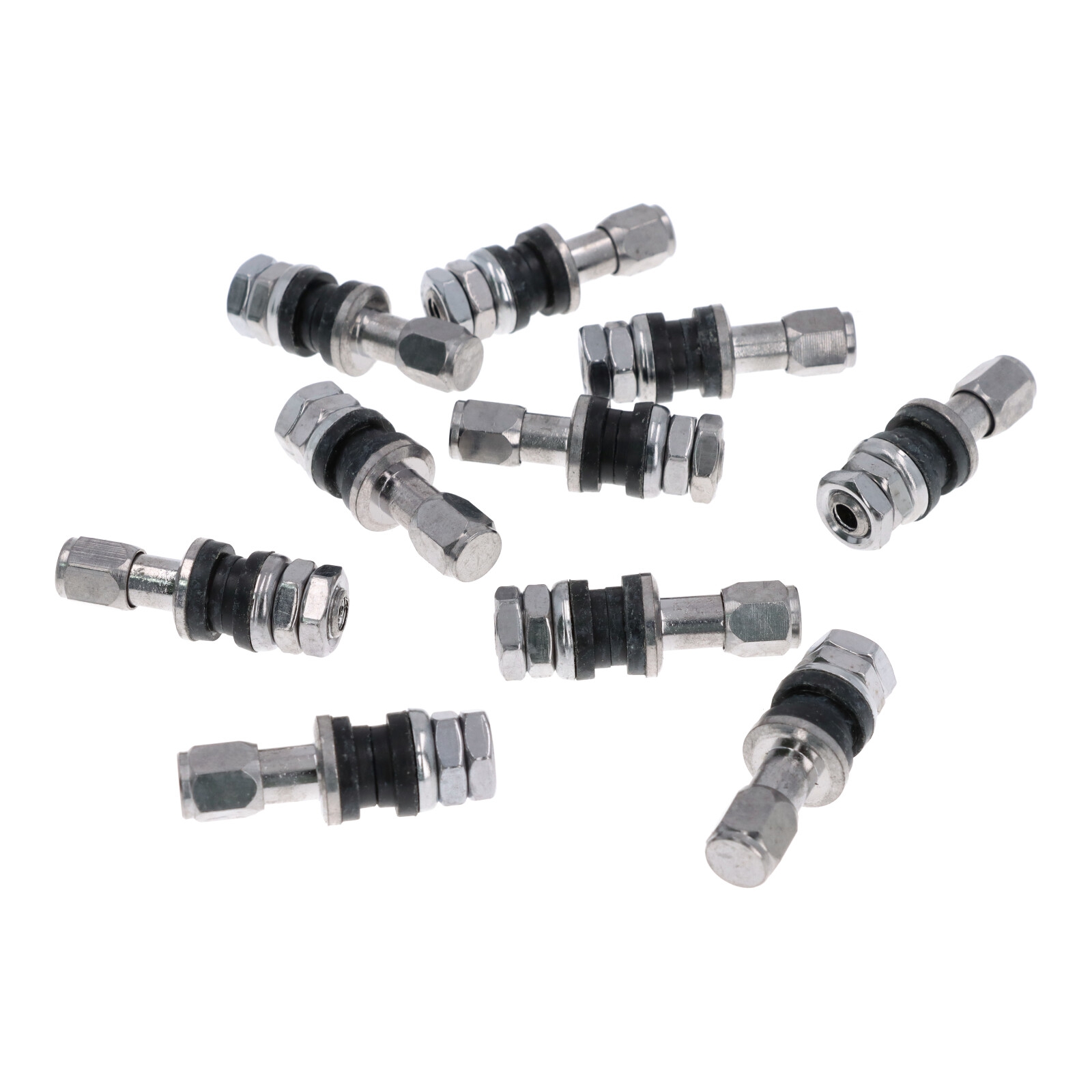 10x Schraubventil Rollerventil 41mm gerade für Moped Roller ATV Quad Mofa Reifen
