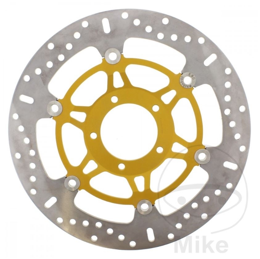 EBC Bremsen Set 2x MD865X + 2x FA244HH für Ducati 1100 Hypermotard