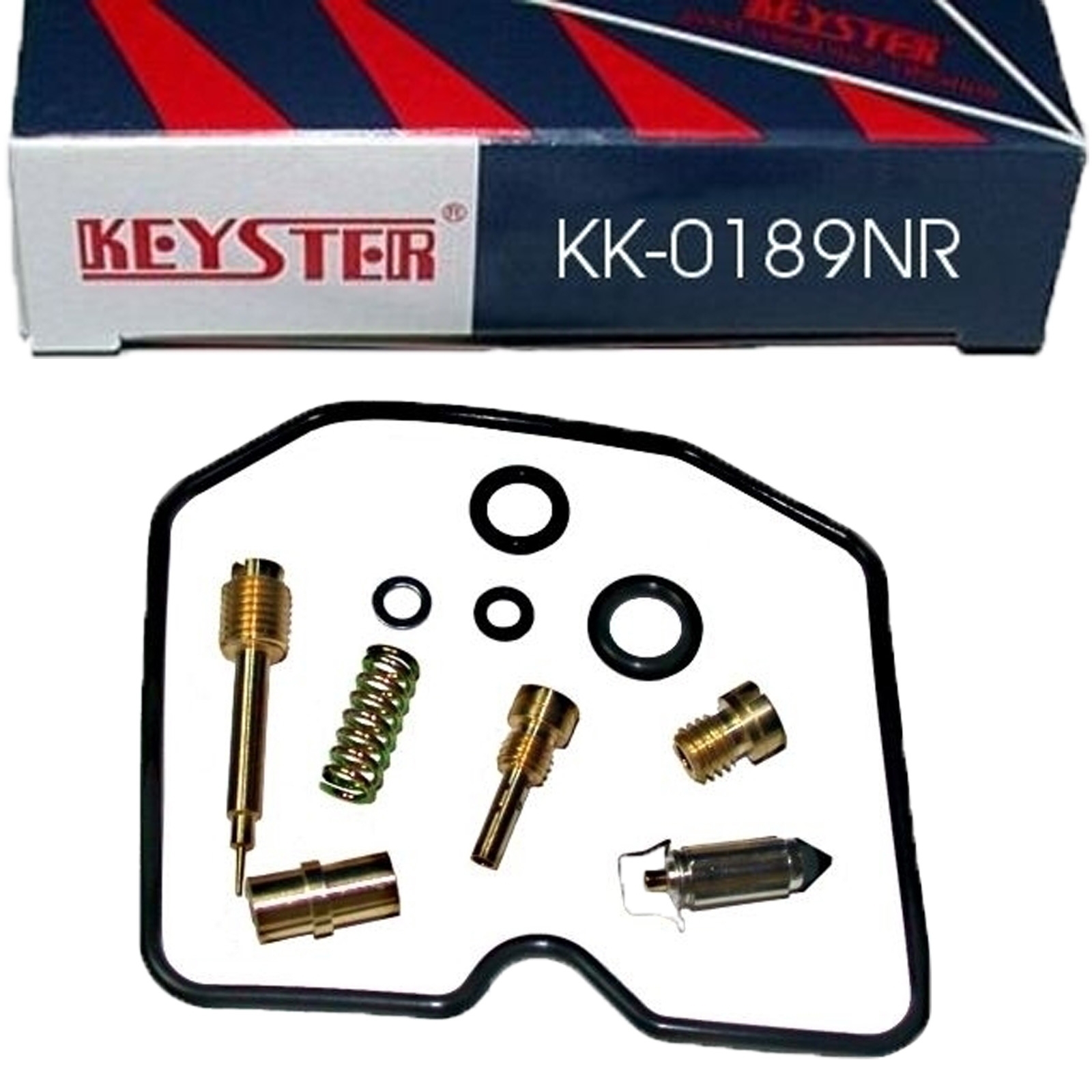 Keyster KK-0189NR Vergaser Reparatursatz für Kawasaki GPZ 500 S 1989 - 2003 EX500