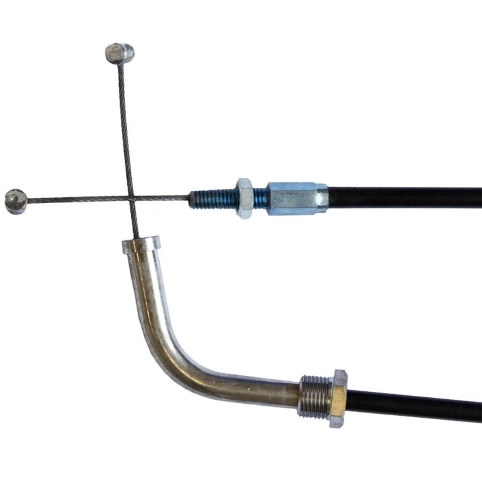 JMP Gaszug 77005950 für Honda CBR 1000 F SC21 SC24 1987-89 VFR 750 F 1988-89 B Schließer